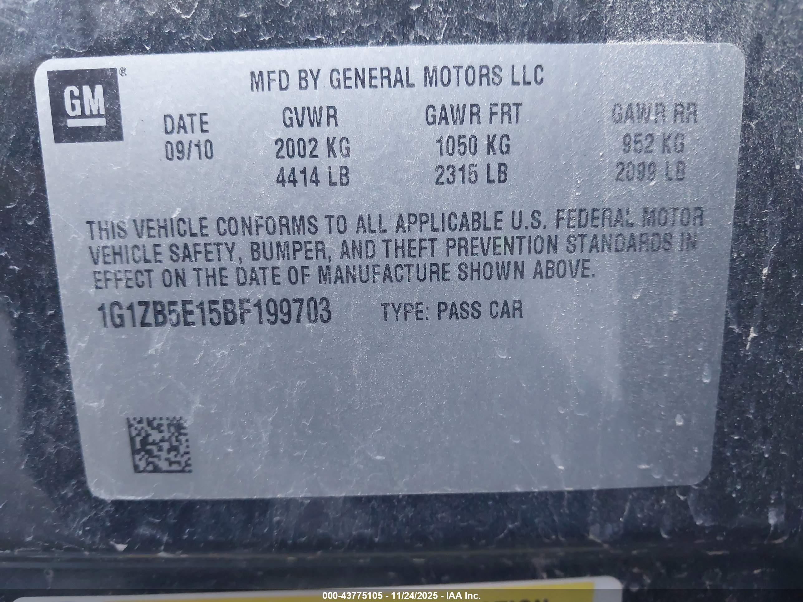 CHEVROLET MALIBU image 9