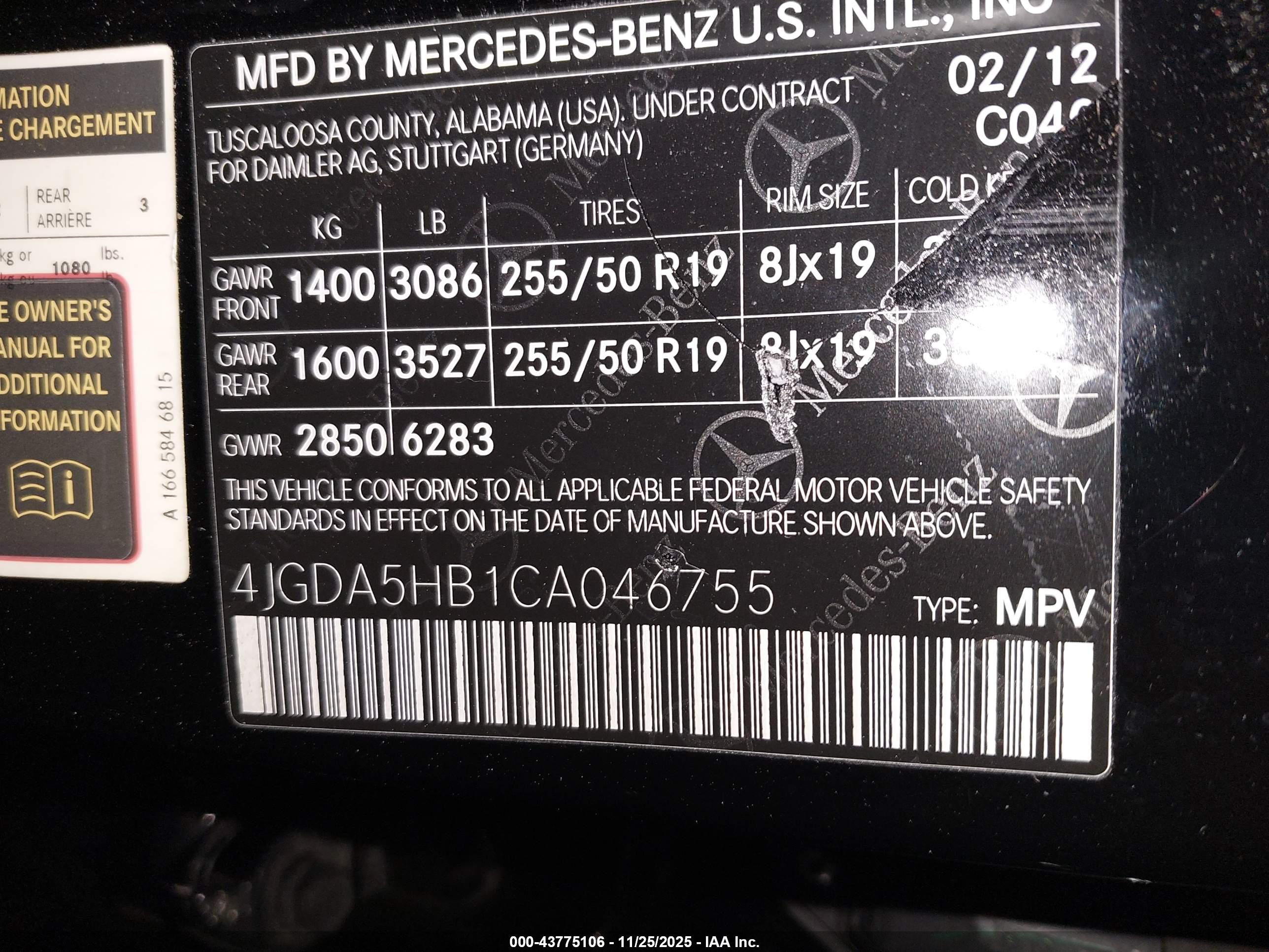 MERCEDES-BENZ ML image 9