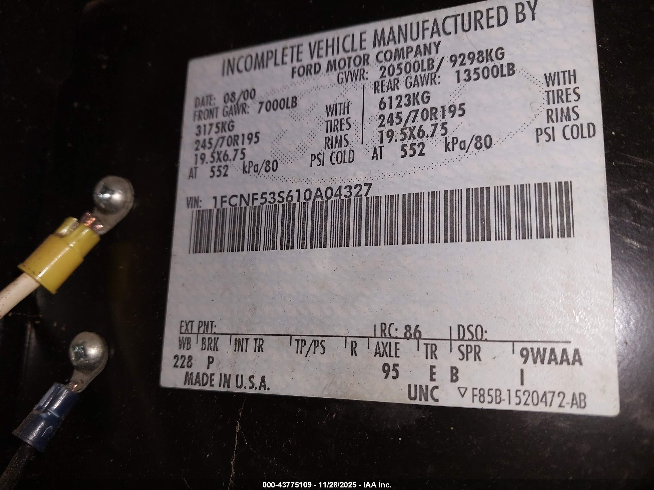FORD F550 image 9