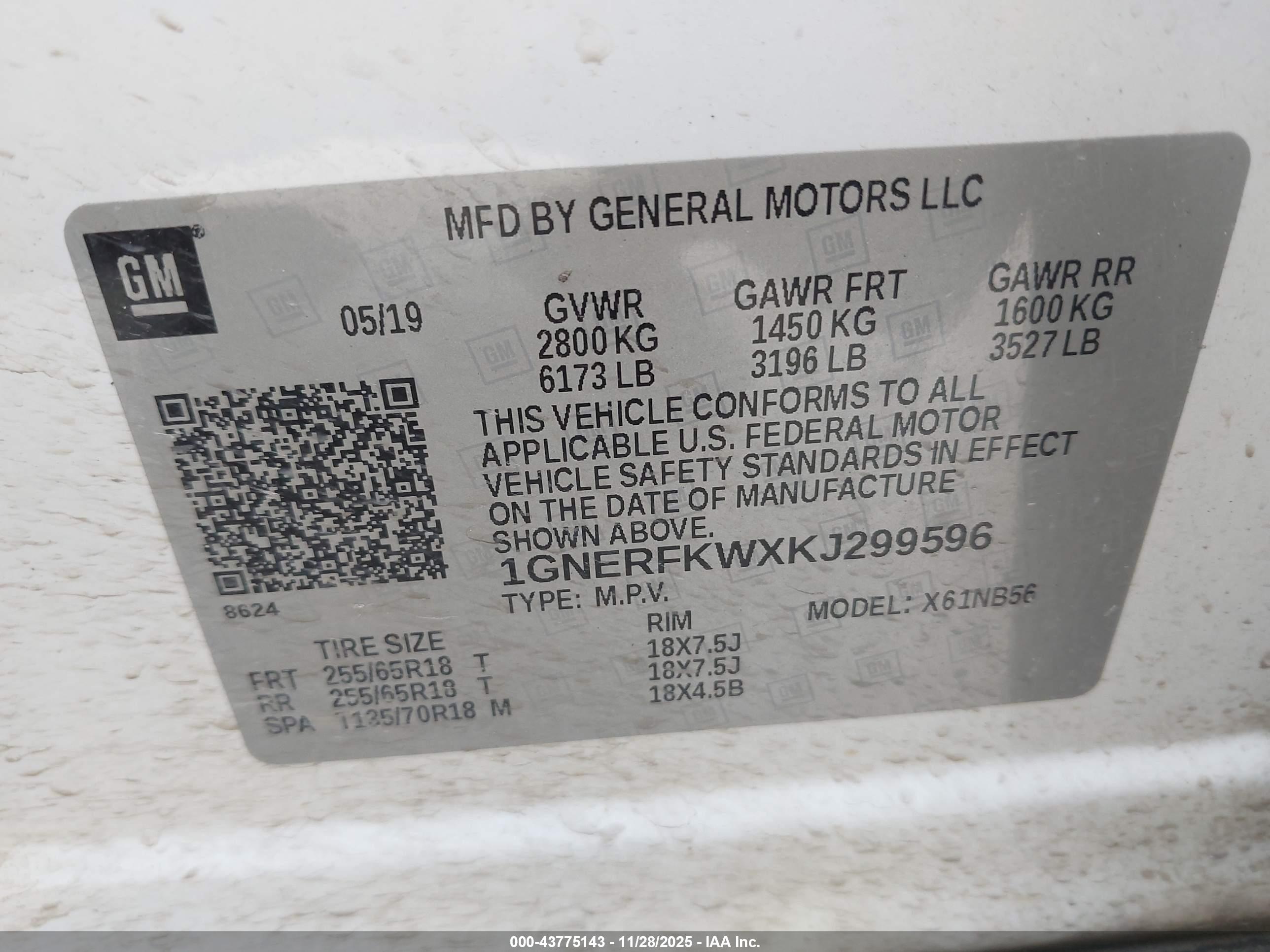 CHEVROLET TRAVERSE image 9