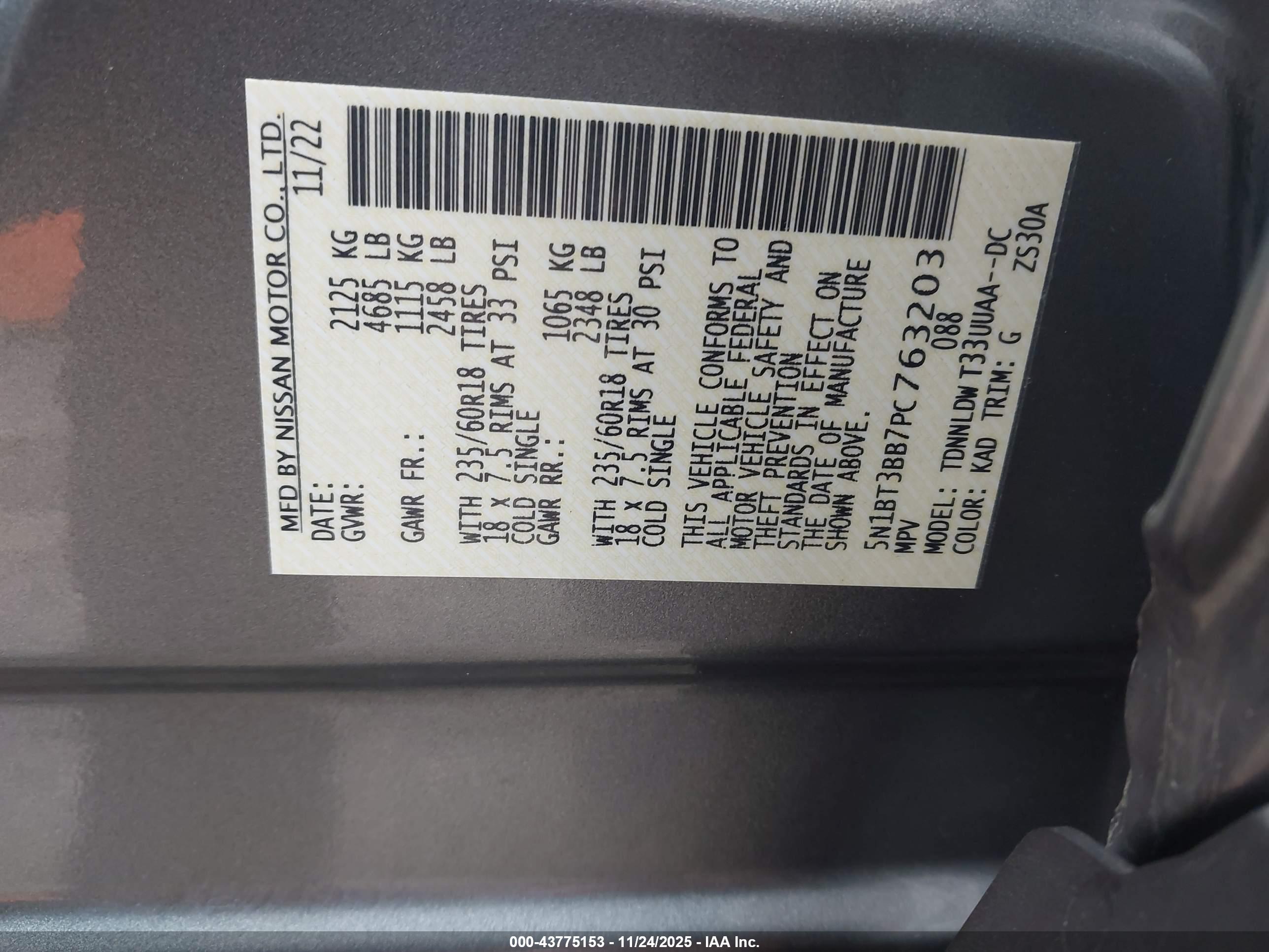 NISSAN ROGUE image 9