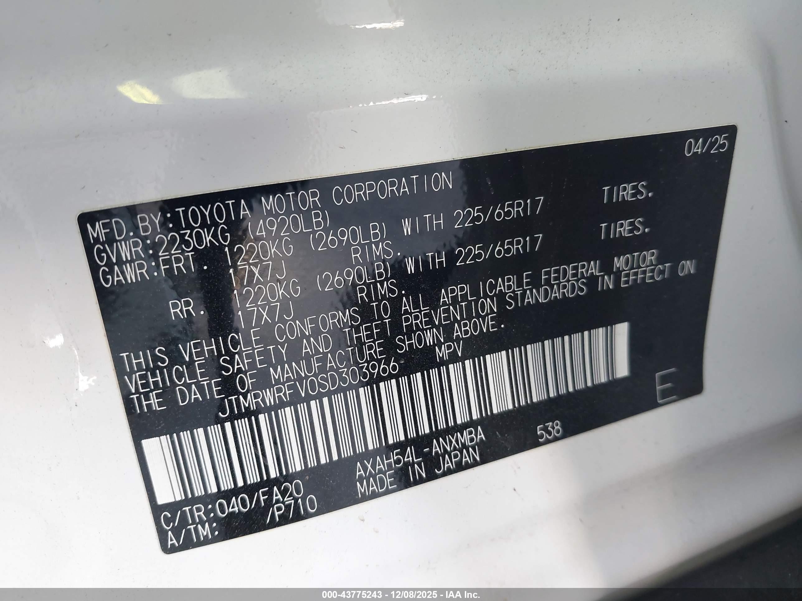 TOYOTA RAV4 image 9