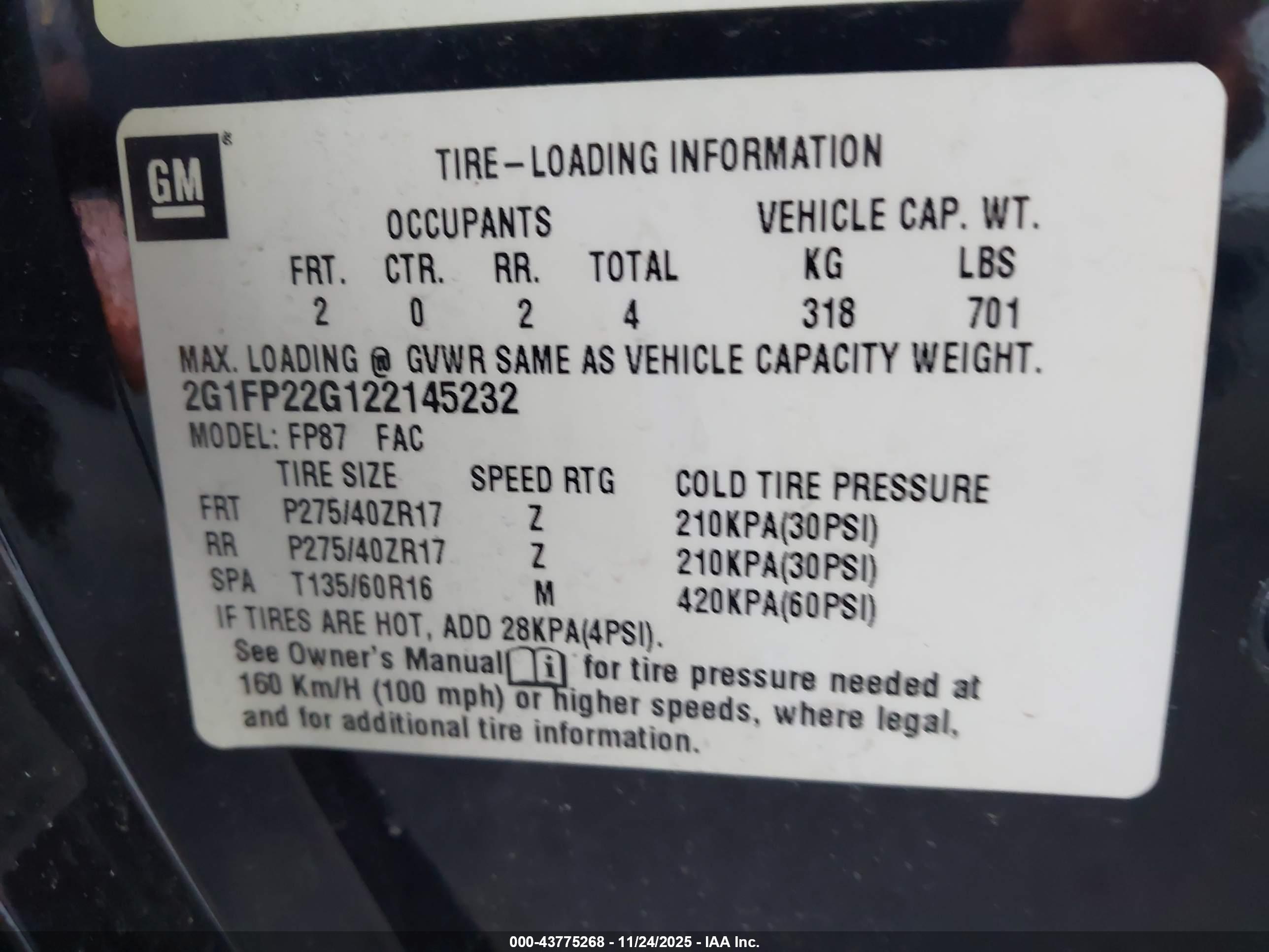 CHEVROLET CAMARO image 9