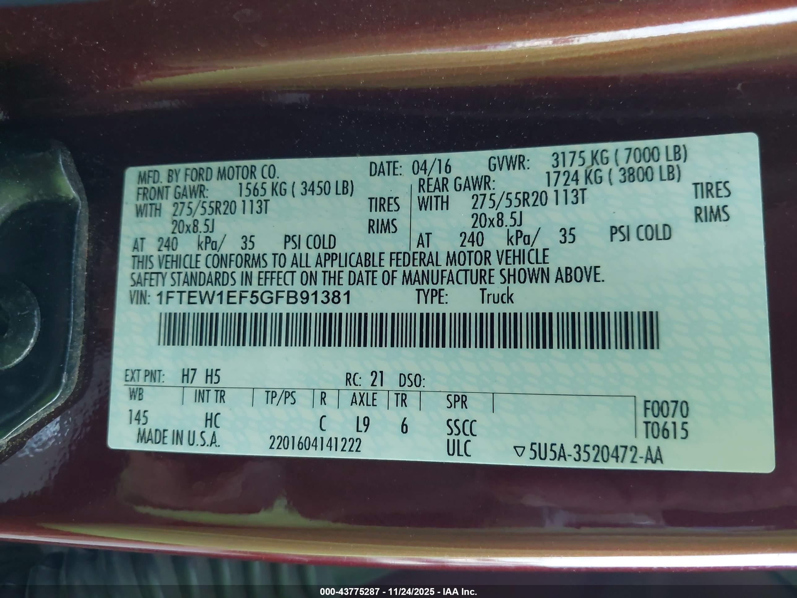 FORD F-150 image 9