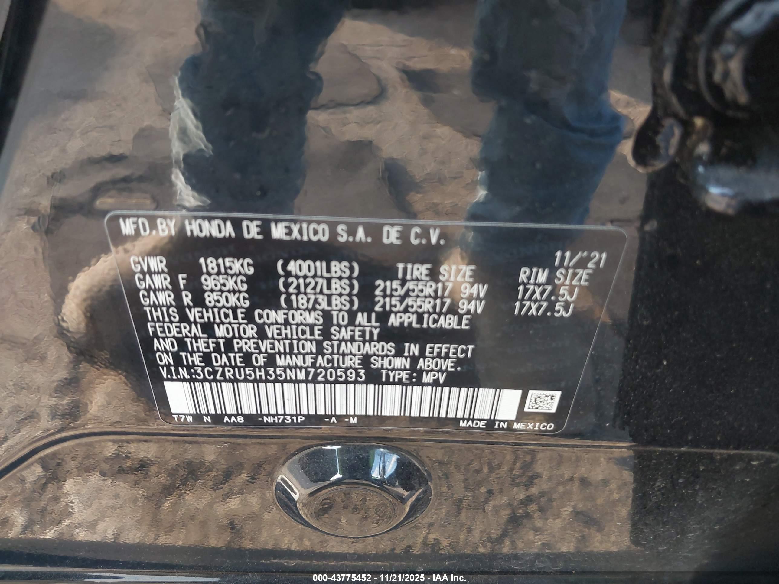 HONDA HR-V image 9