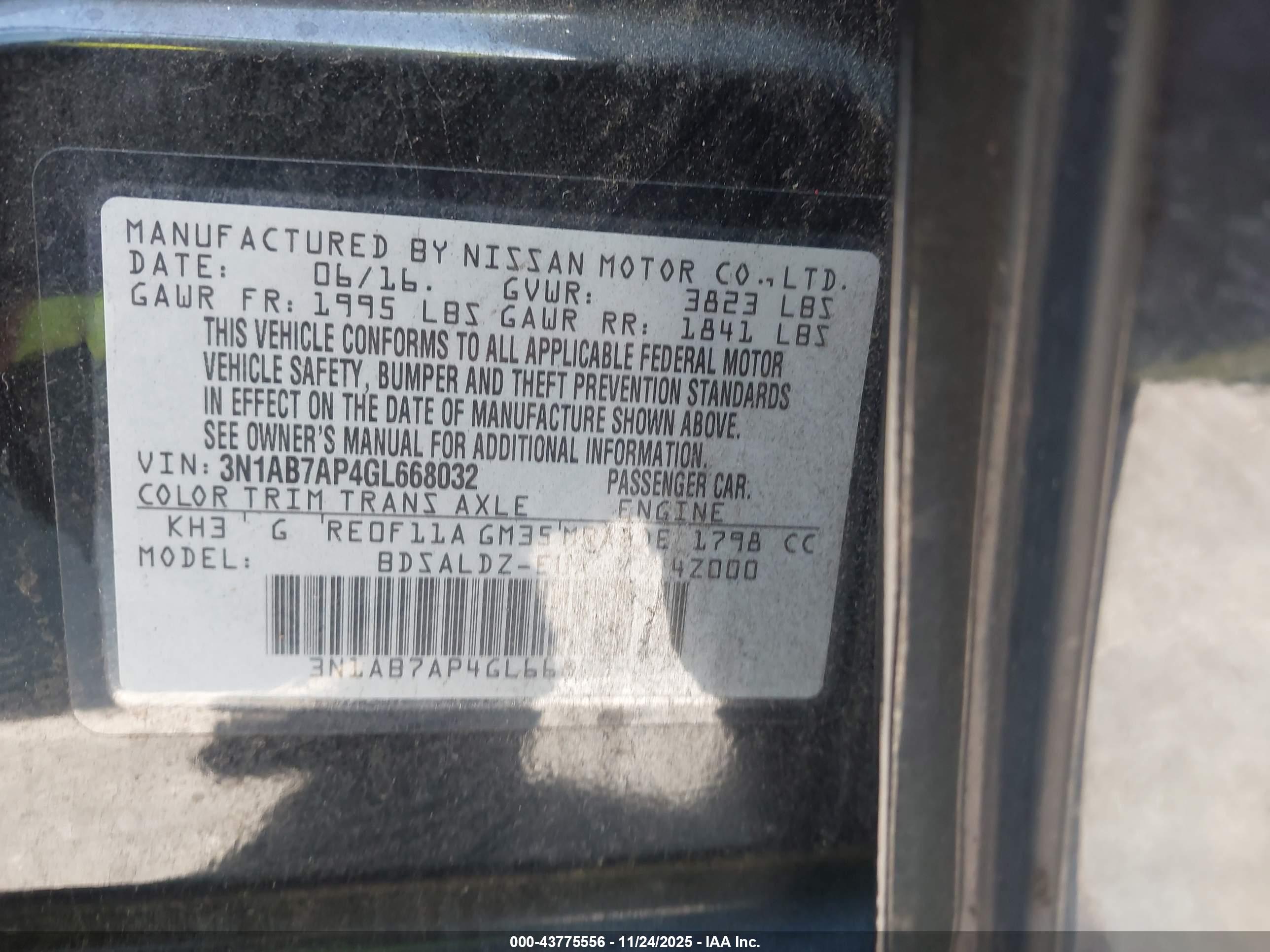NISSAN SENTRA image 9
