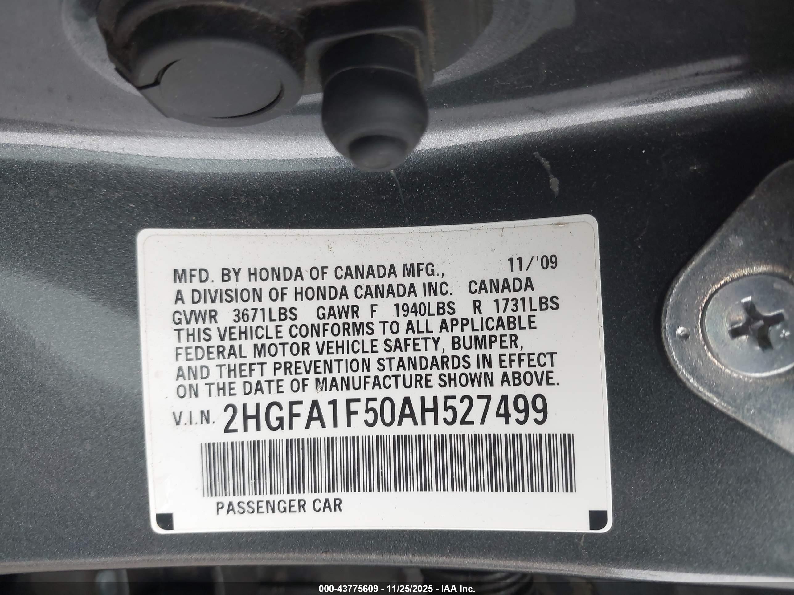 HONDA CIVIC image 9