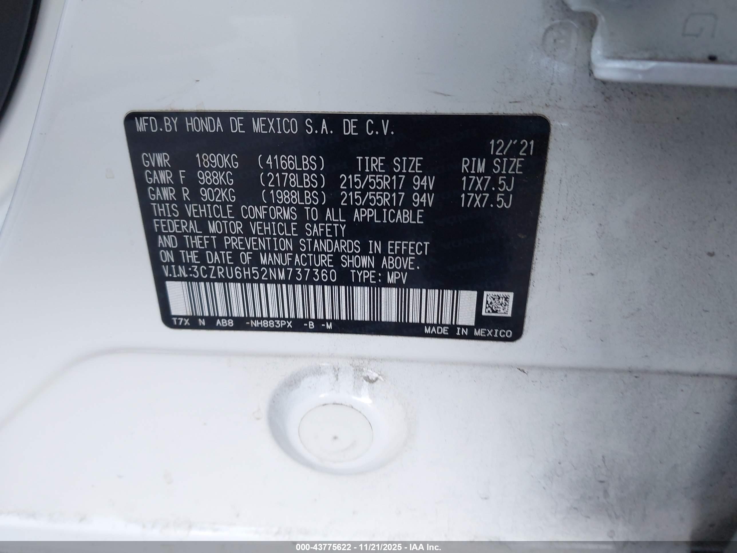 HONDA HR-V image 9