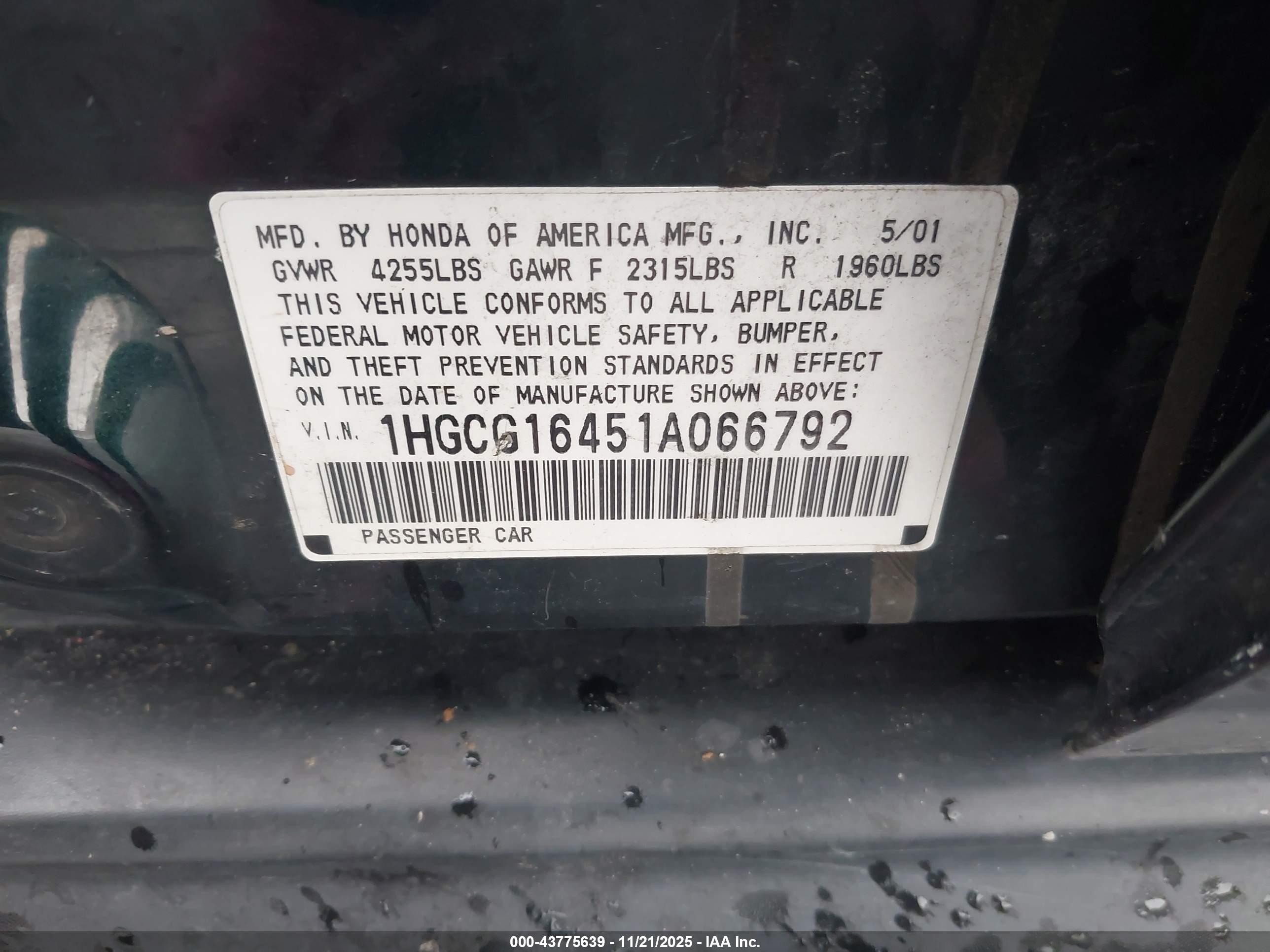 HONDA ACCORD image 9