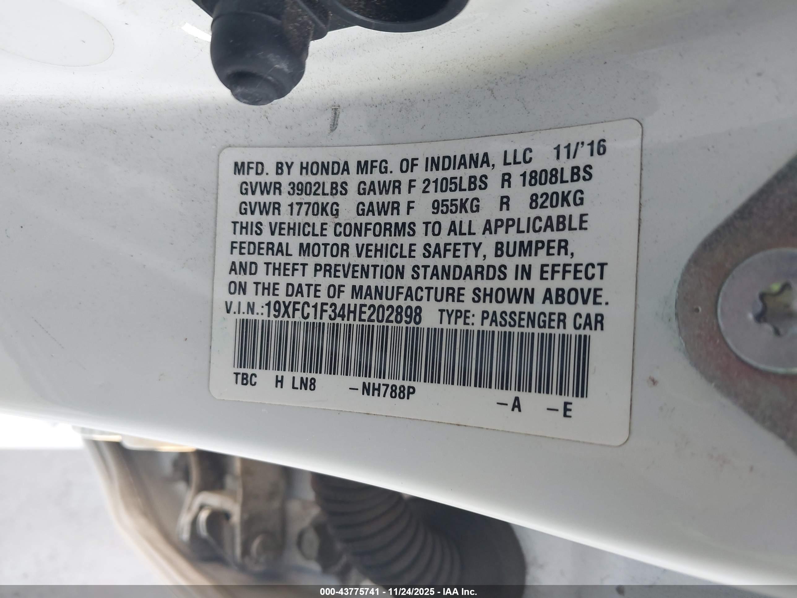 HONDA CIVIC image 9