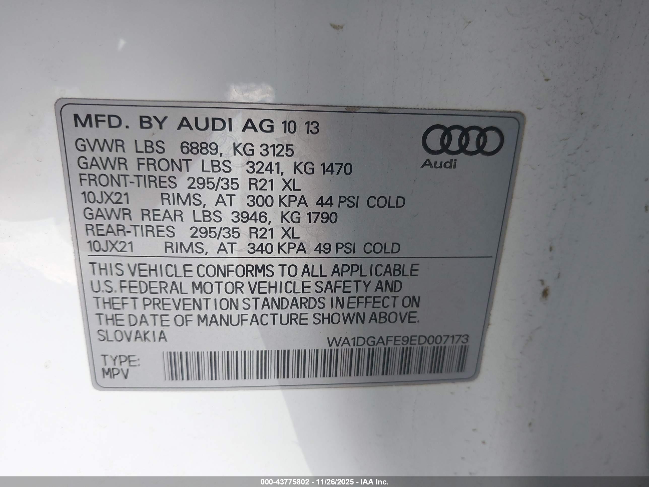 AUDI Q7 image 9