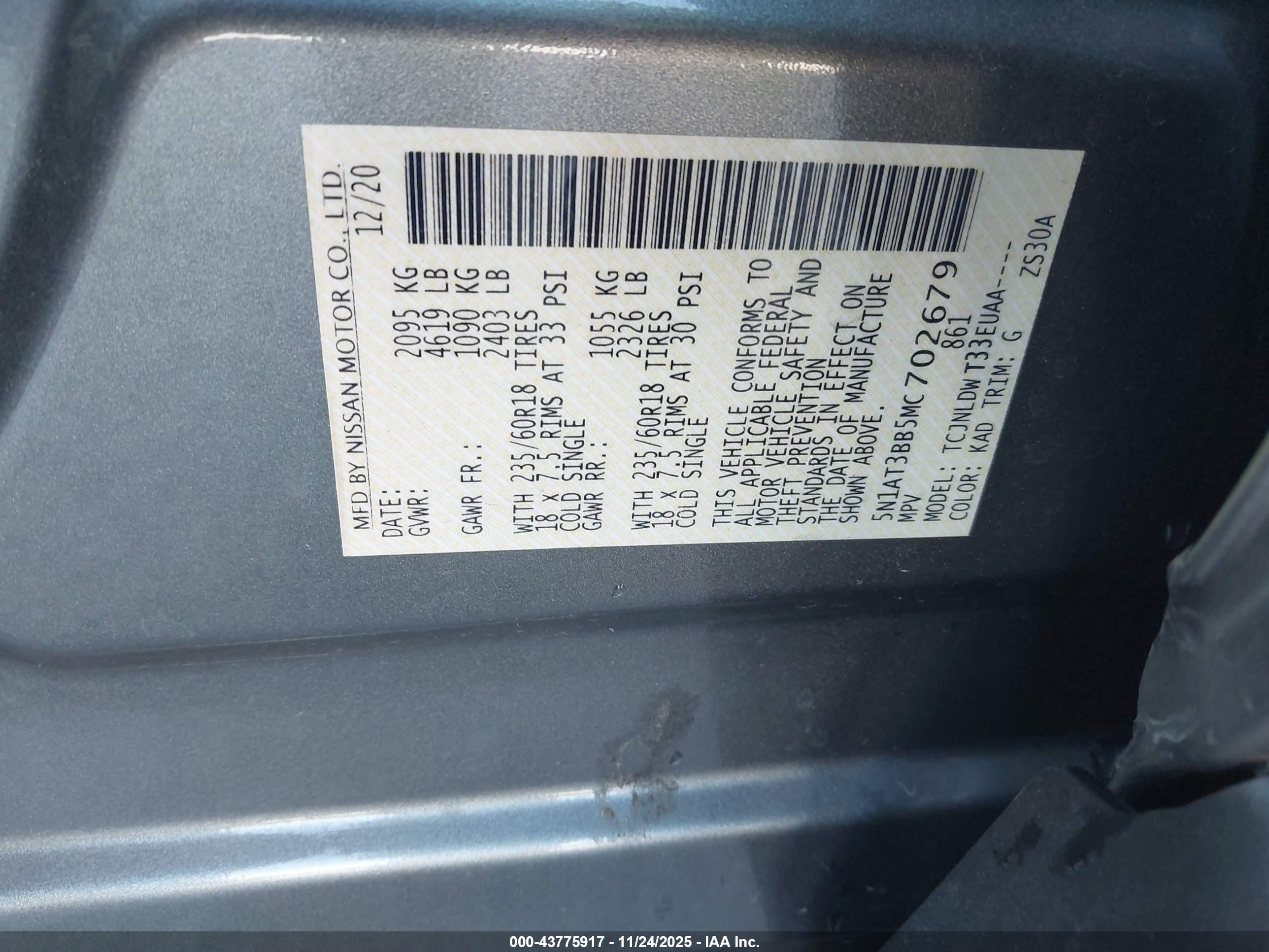 NISSAN ROGUE image 9