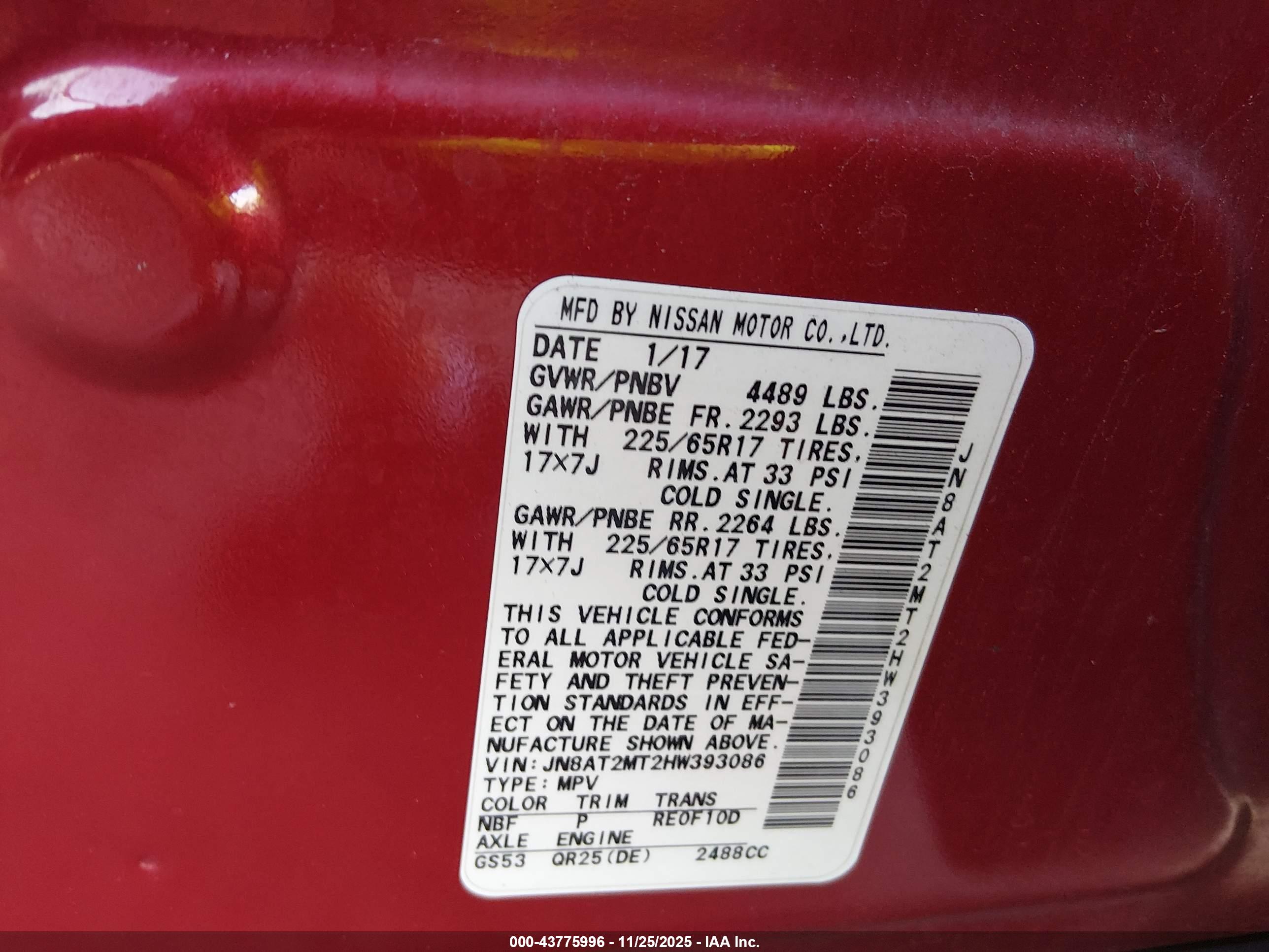 NISSAN ROGUE image 9