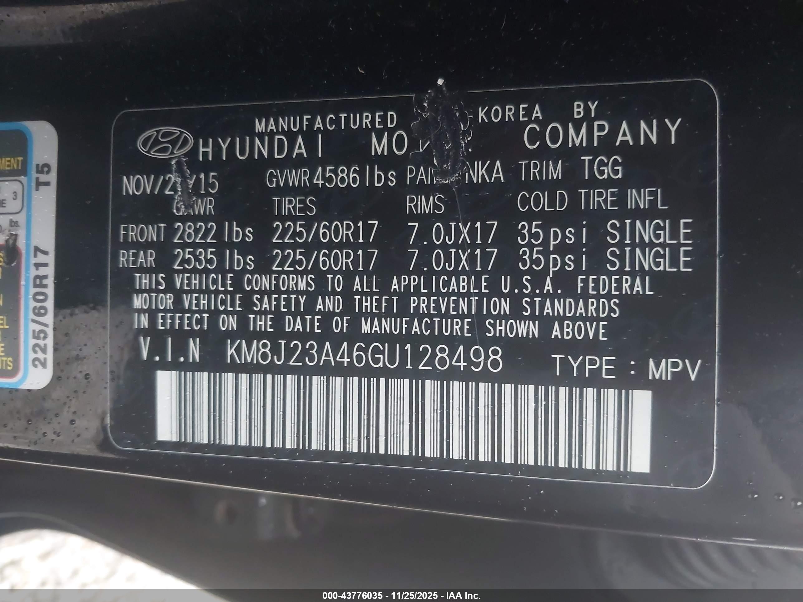 HYUNDAI TUCSON image 9