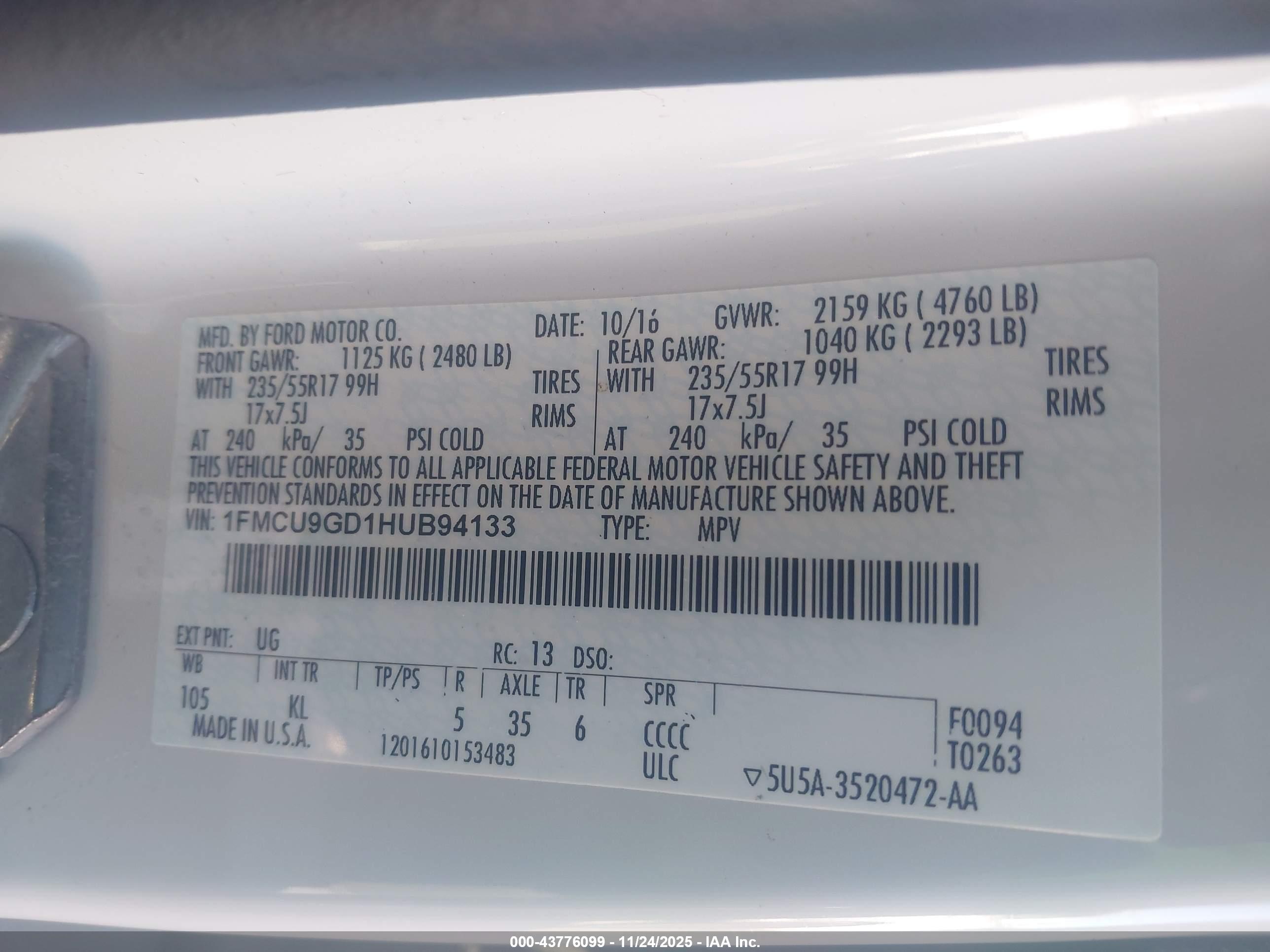 FORD ESCAPE image 9