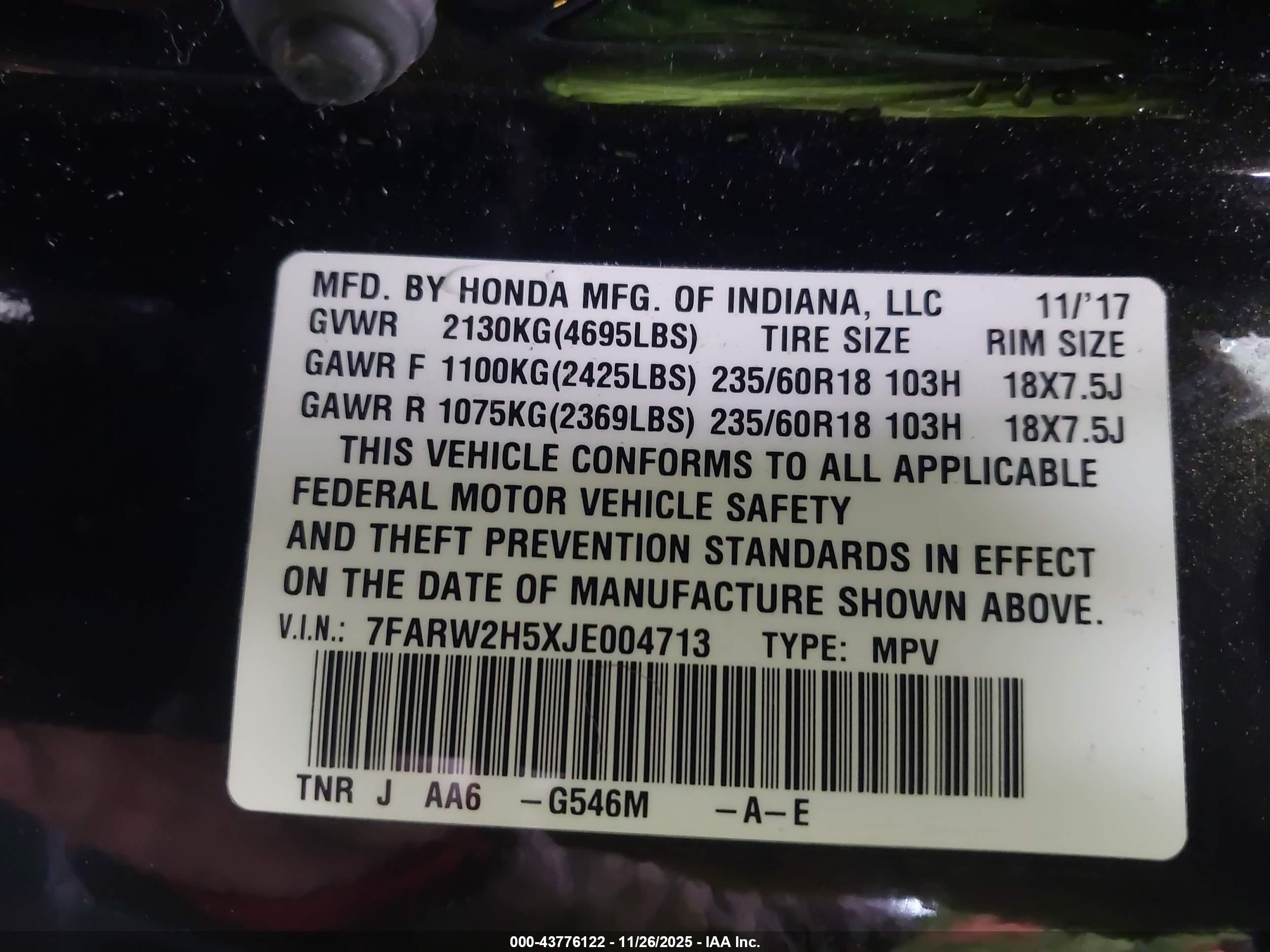 HONDA CR-V image 9