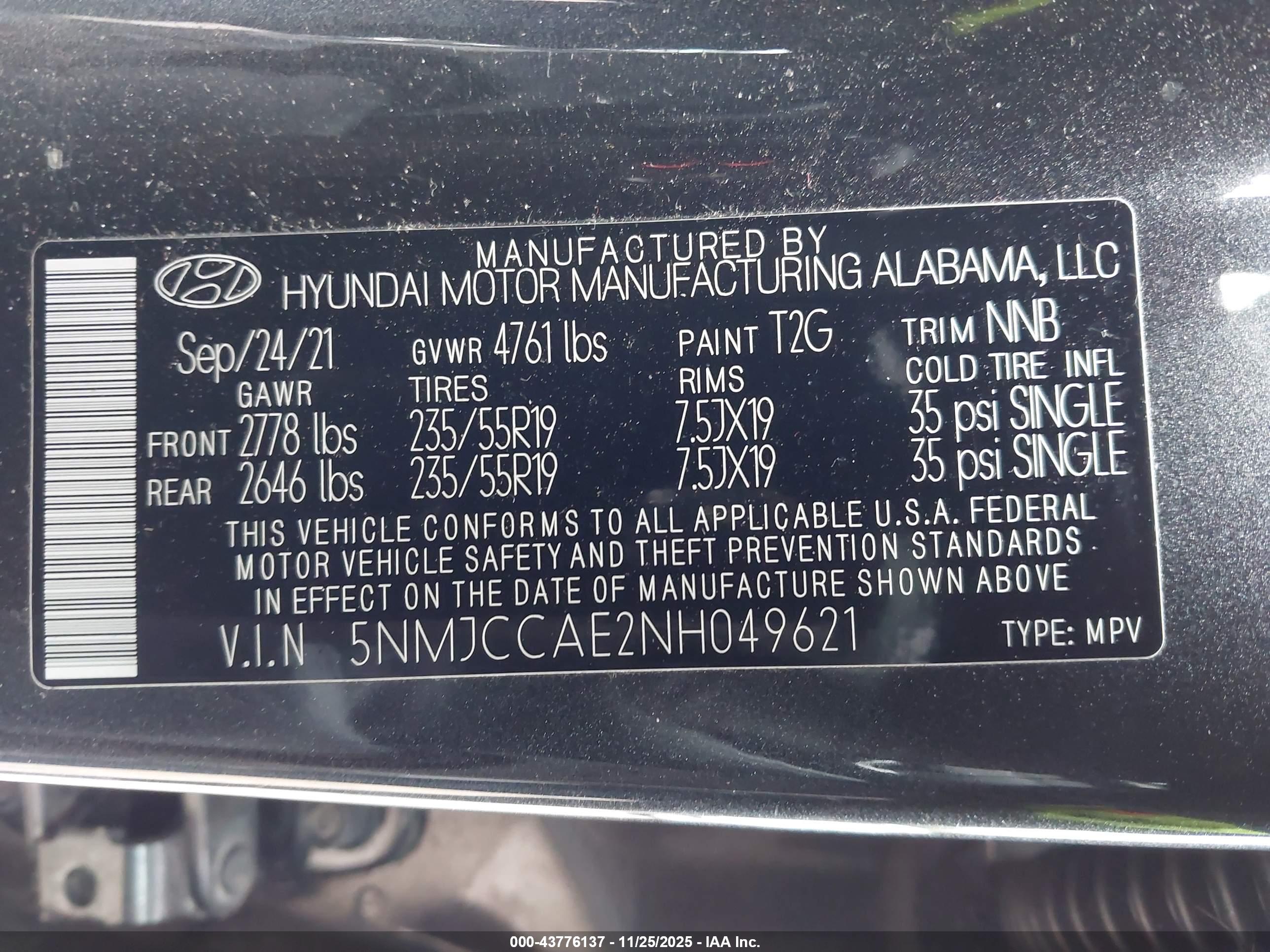 HYUNDAI TUCSON image 9