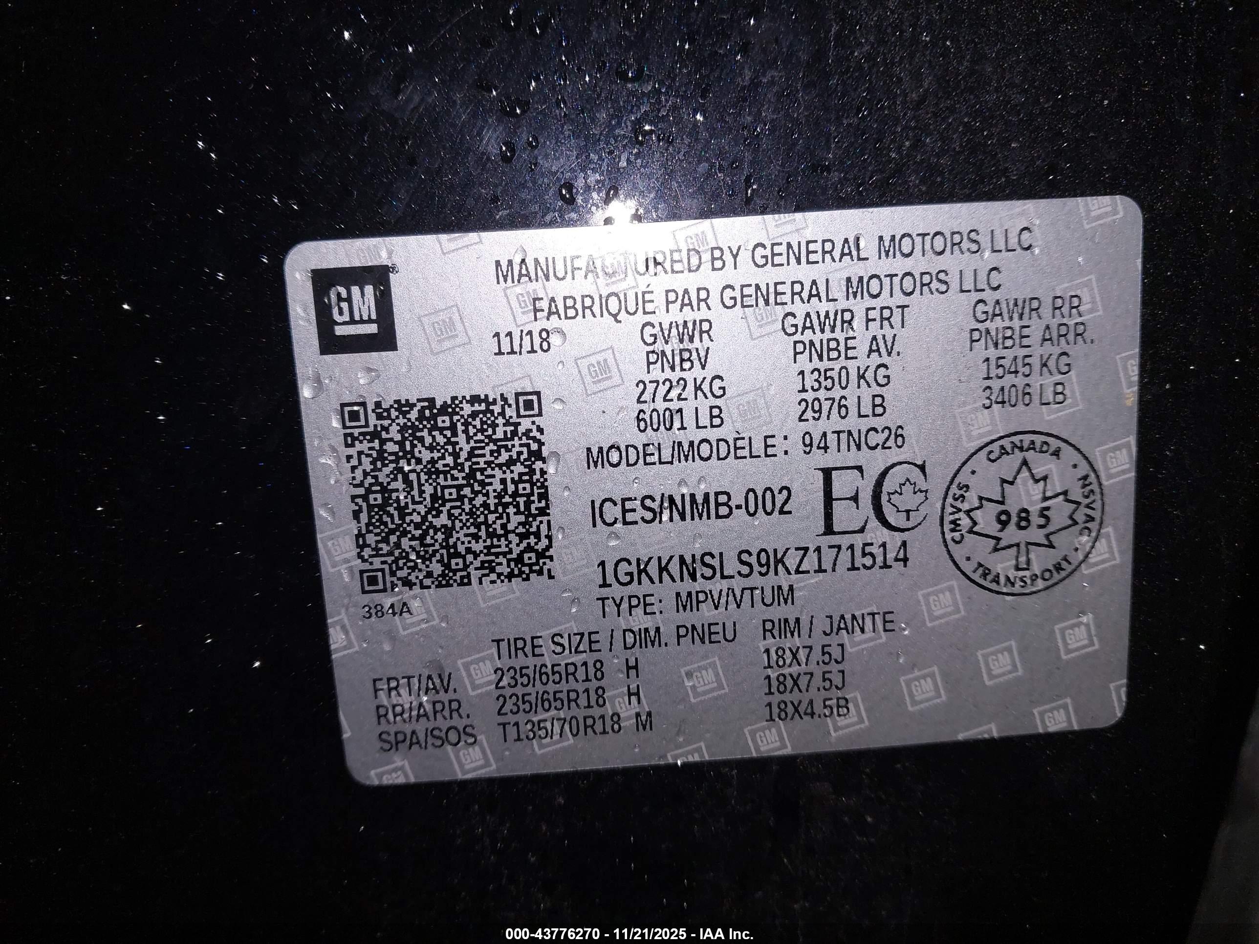 GMC ACADIA image 9