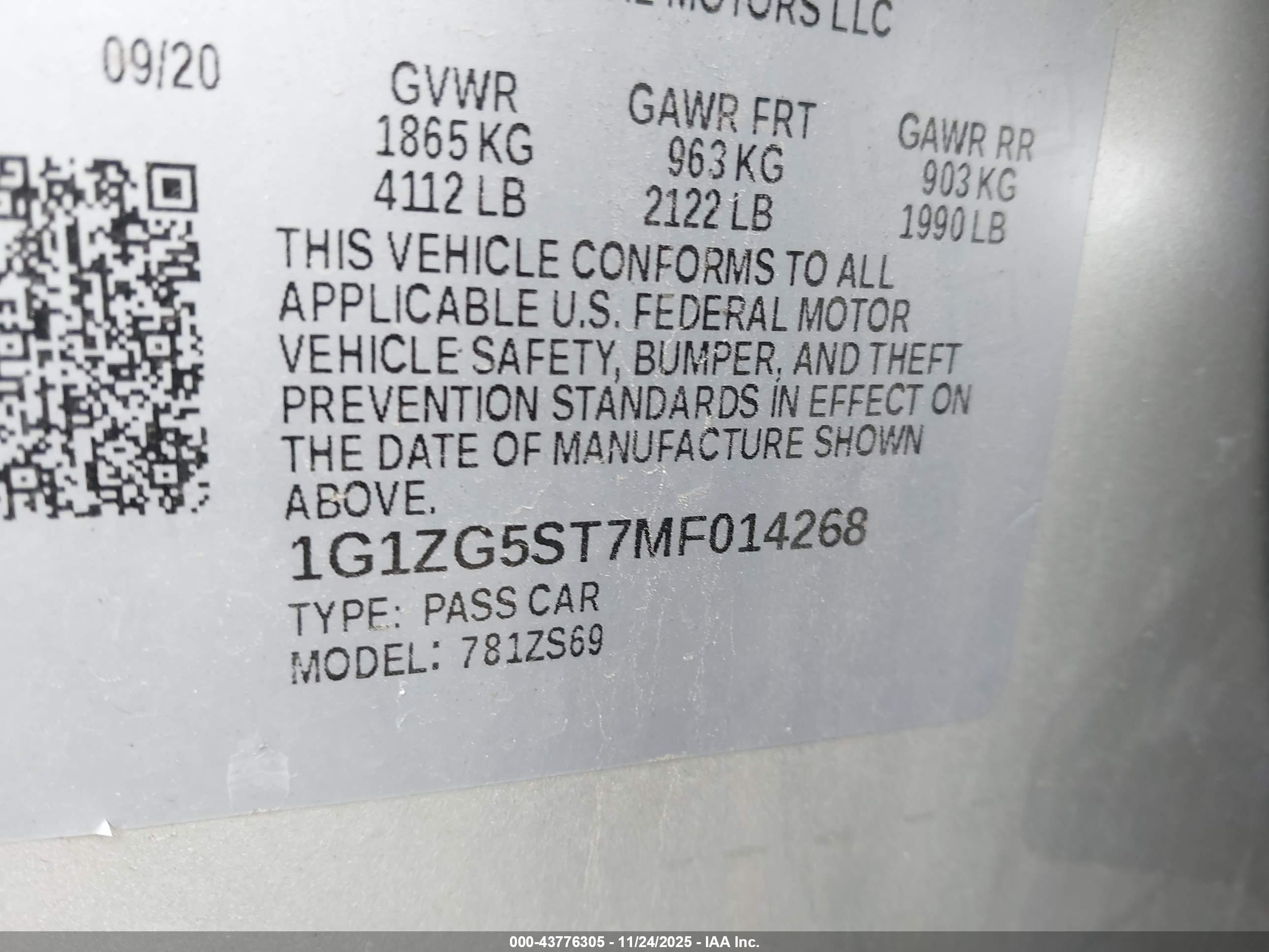 CHEVROLET MALIBU image 9