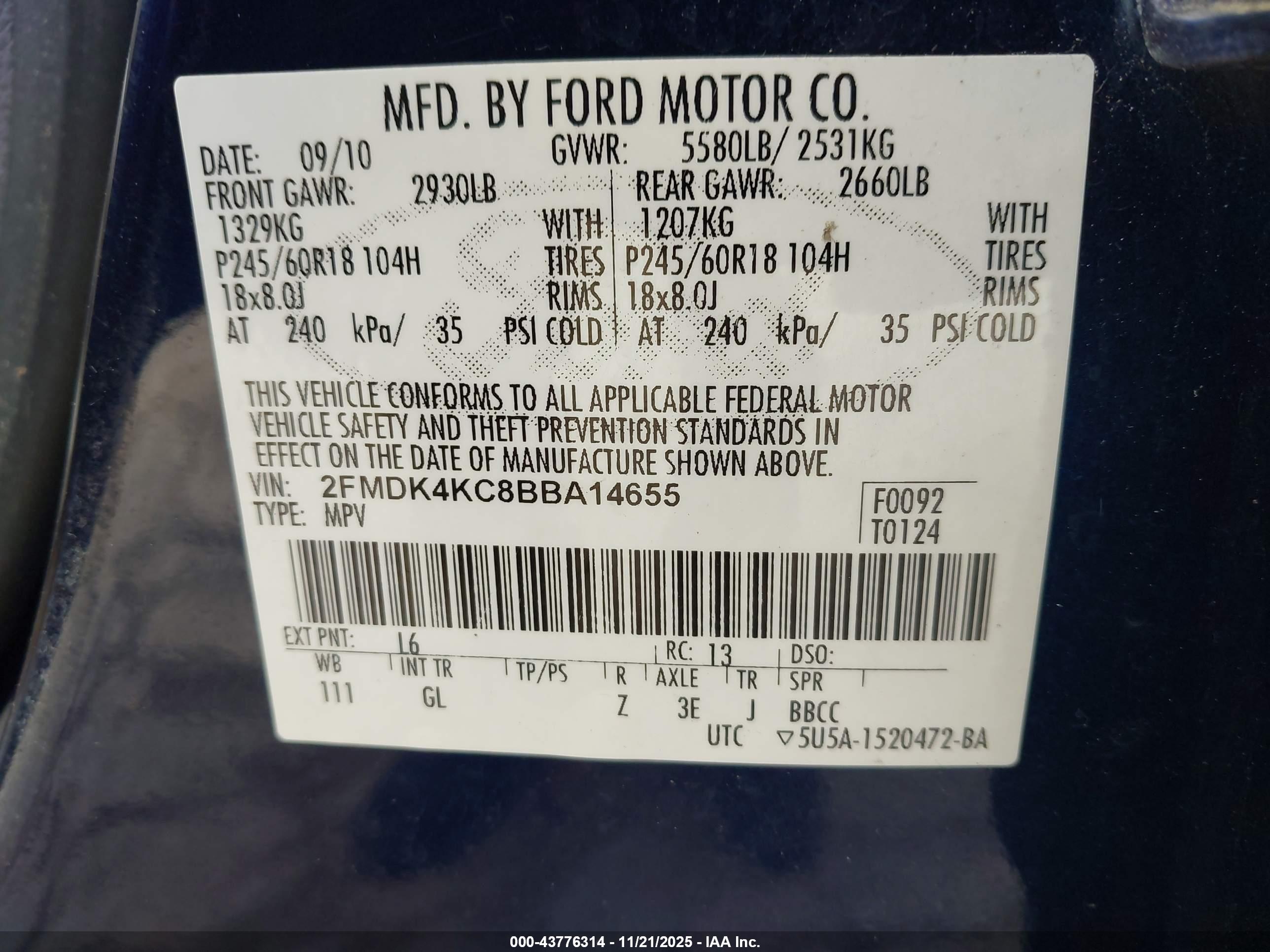 FORD EDGE image 9