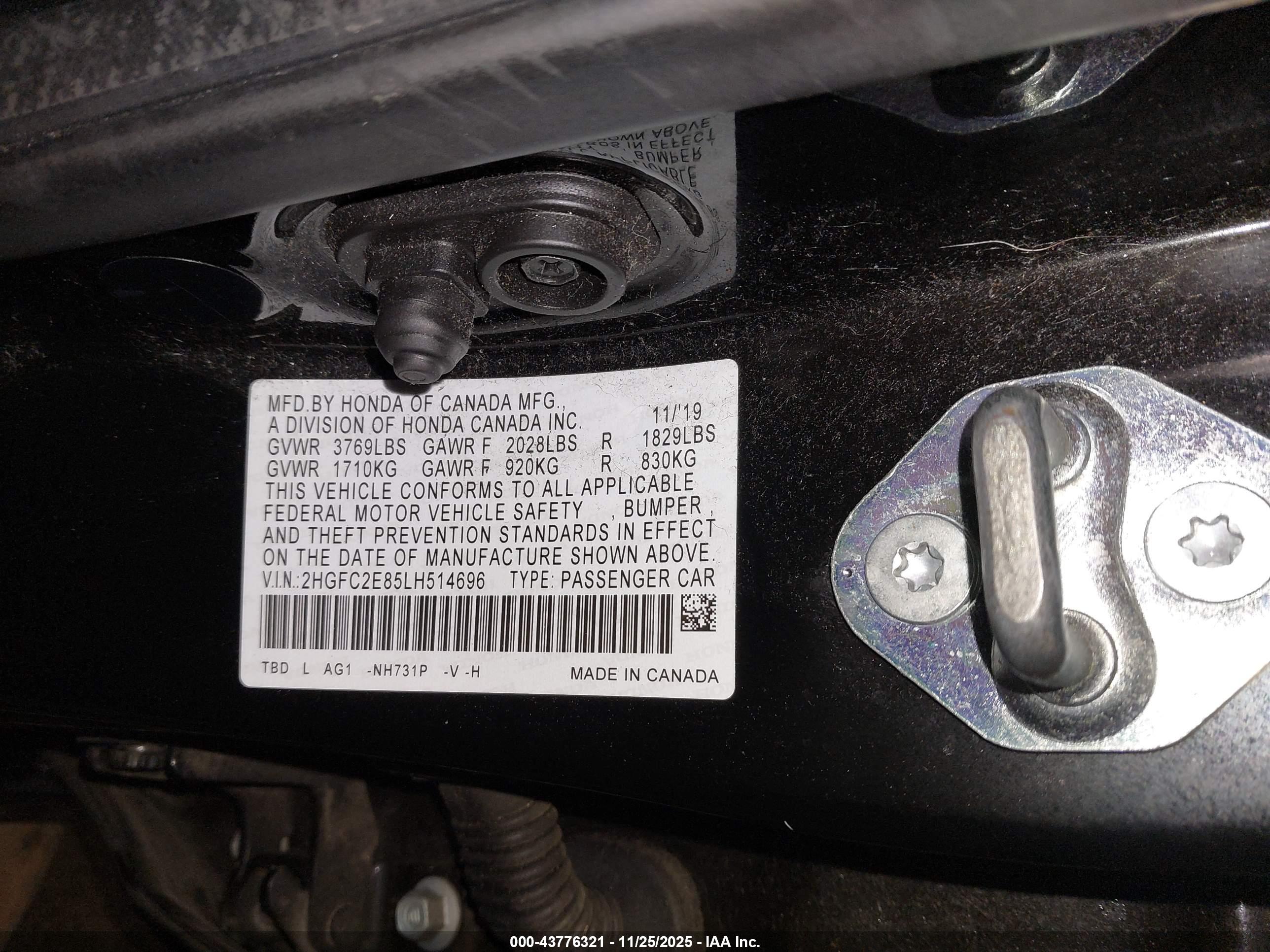 HONDA CIVIC image 9