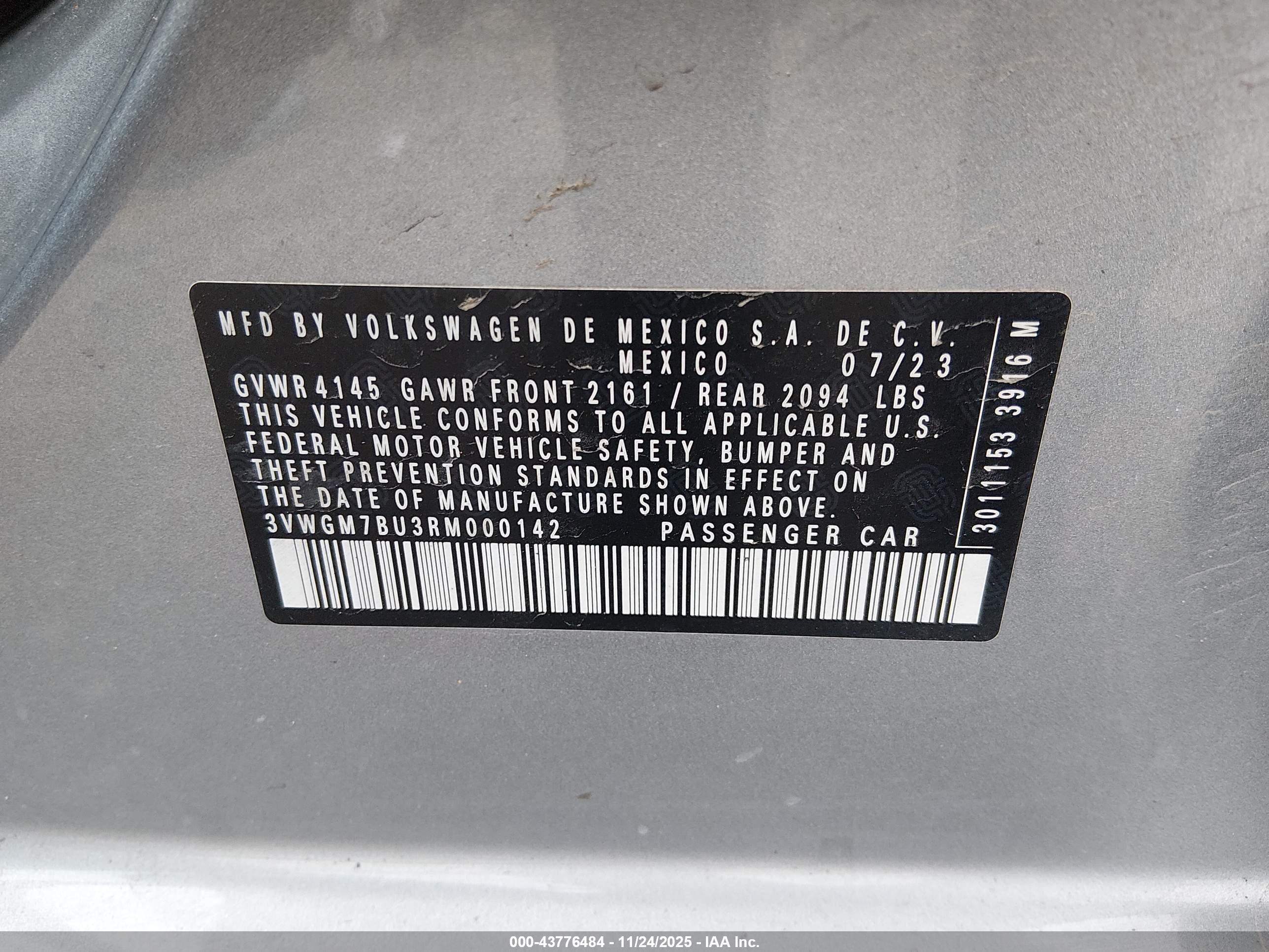 VOLKSWAGEN JETTA image 9