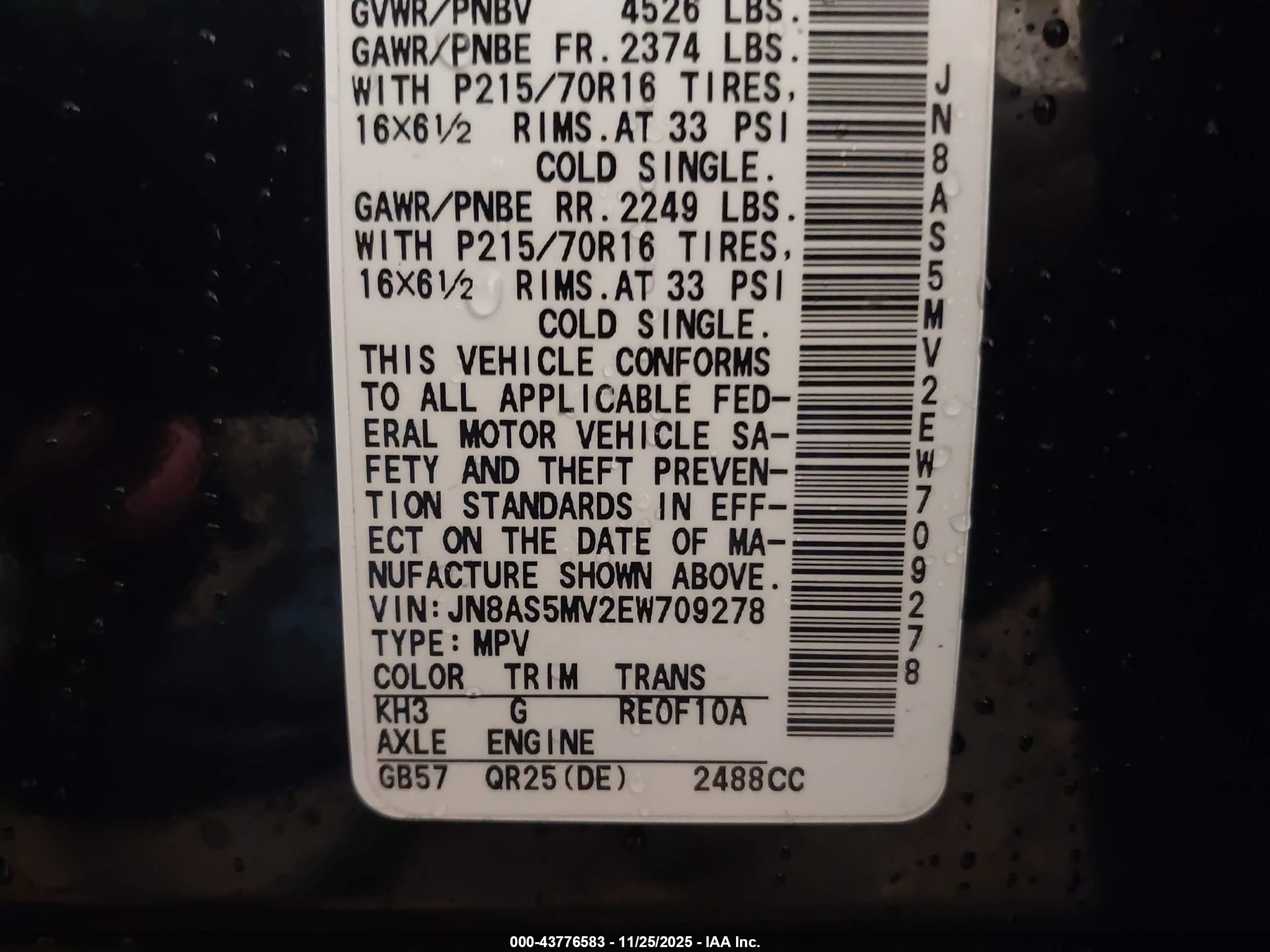 NISSAN ROGUE image 9