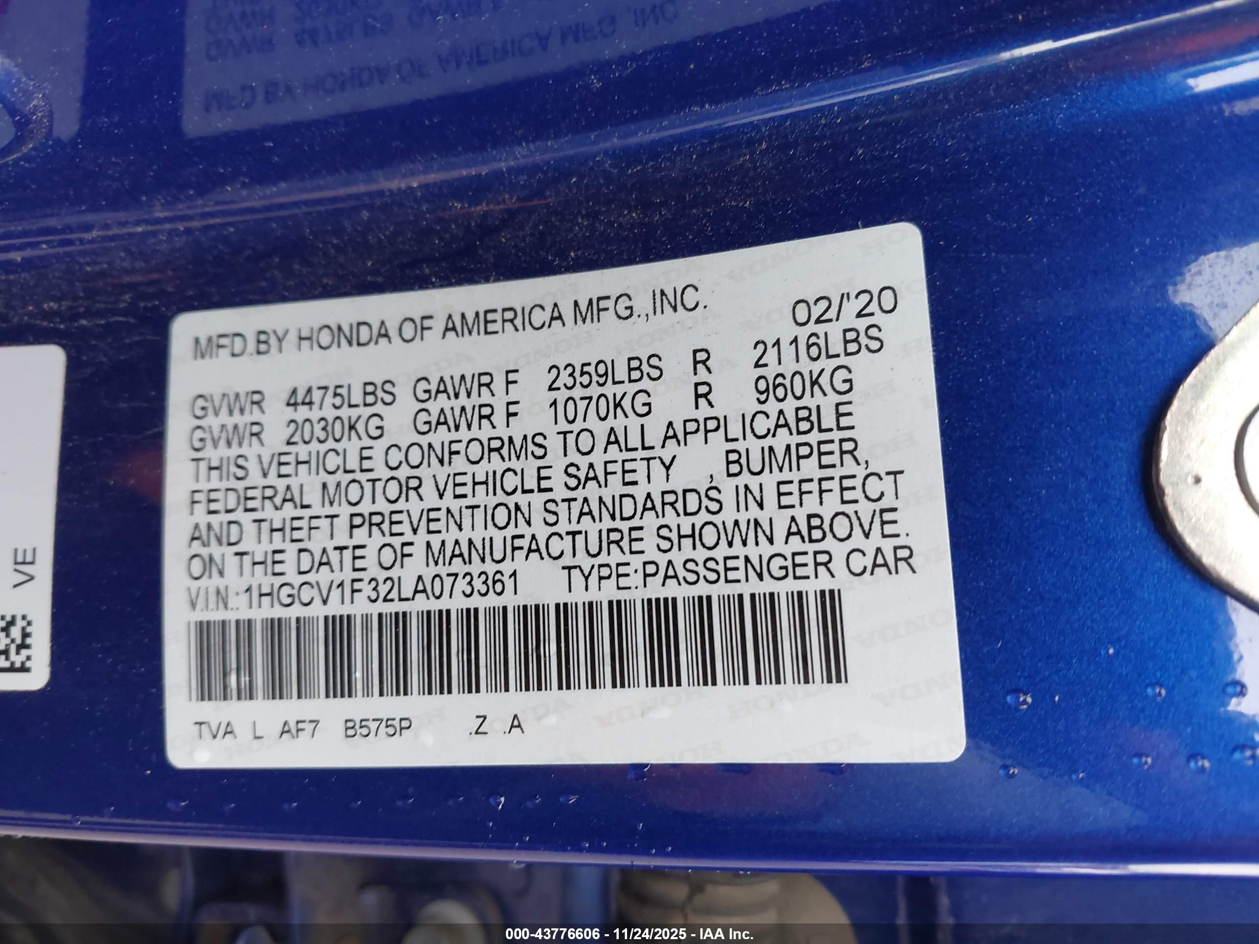 HONDA ACCORD image 9