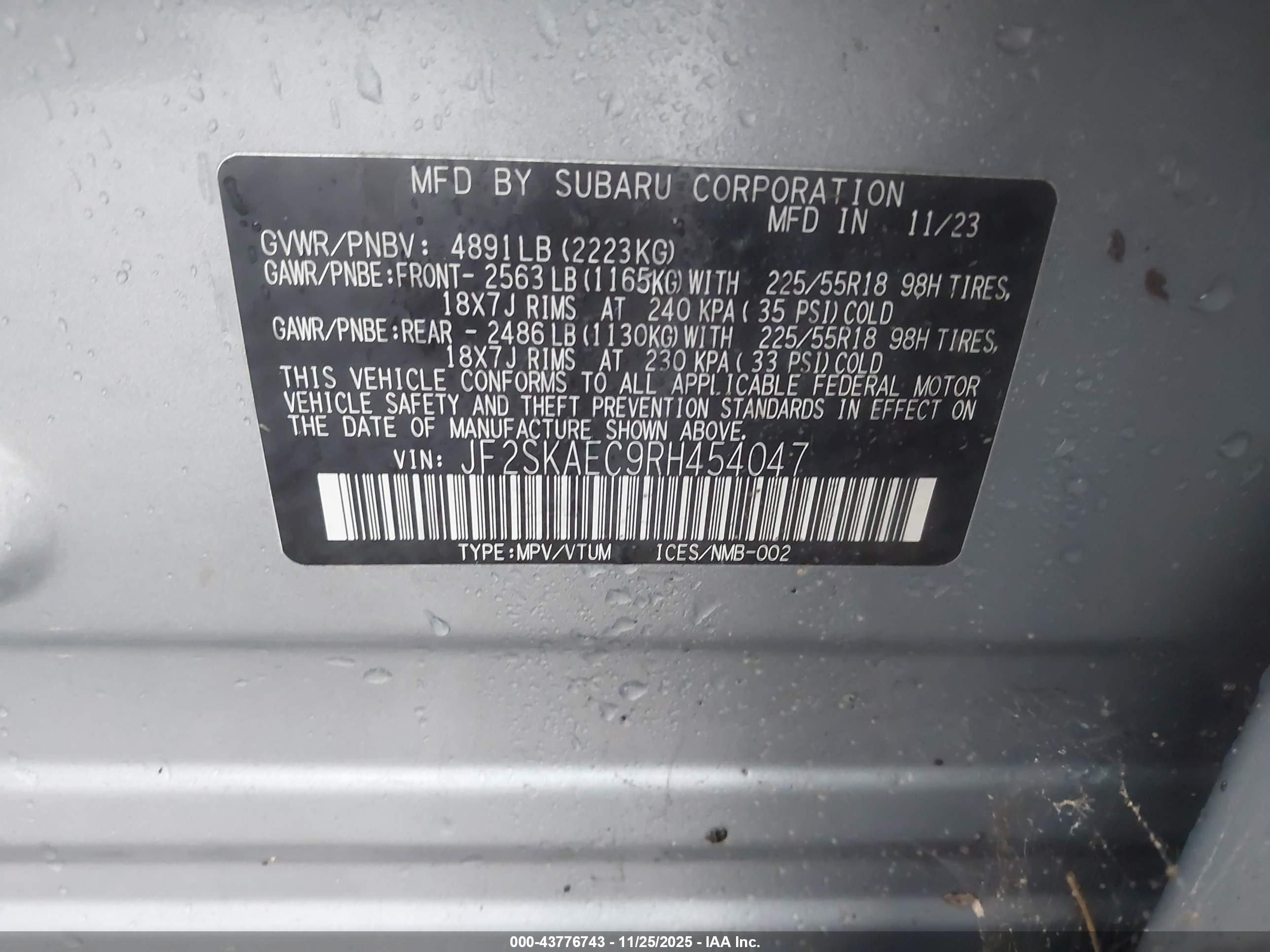 SUBARU FORESTER image 9