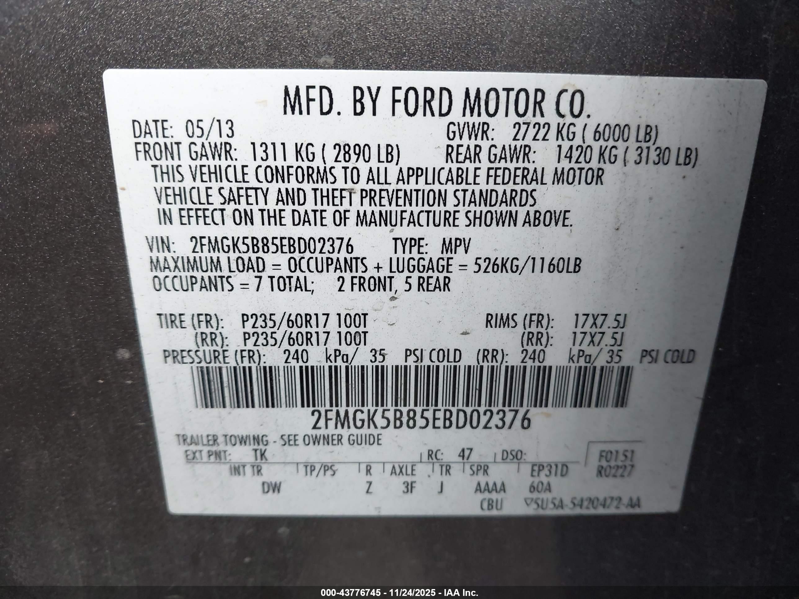 FORD FLEX image 9
