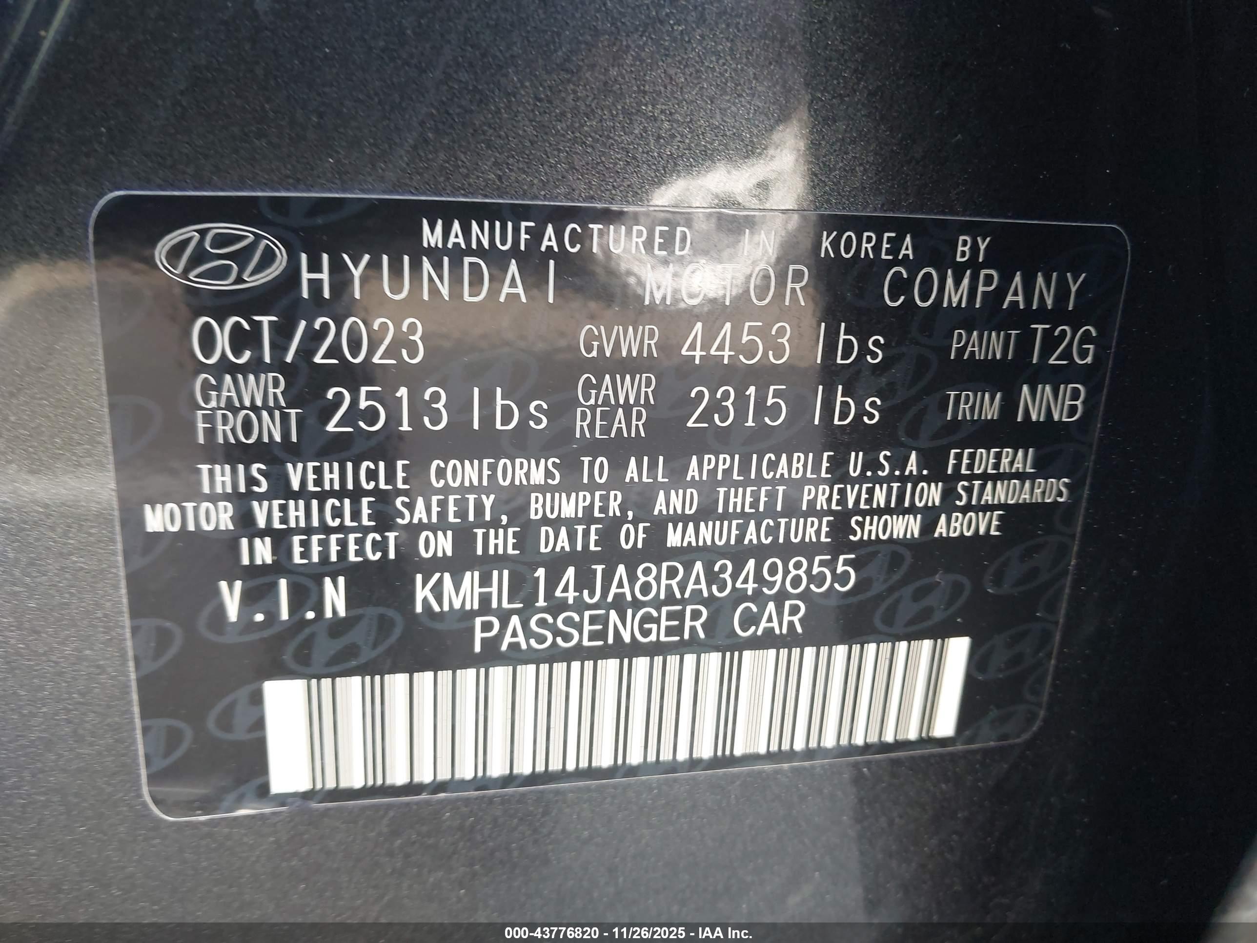 HYUNDAI SONATA image 9