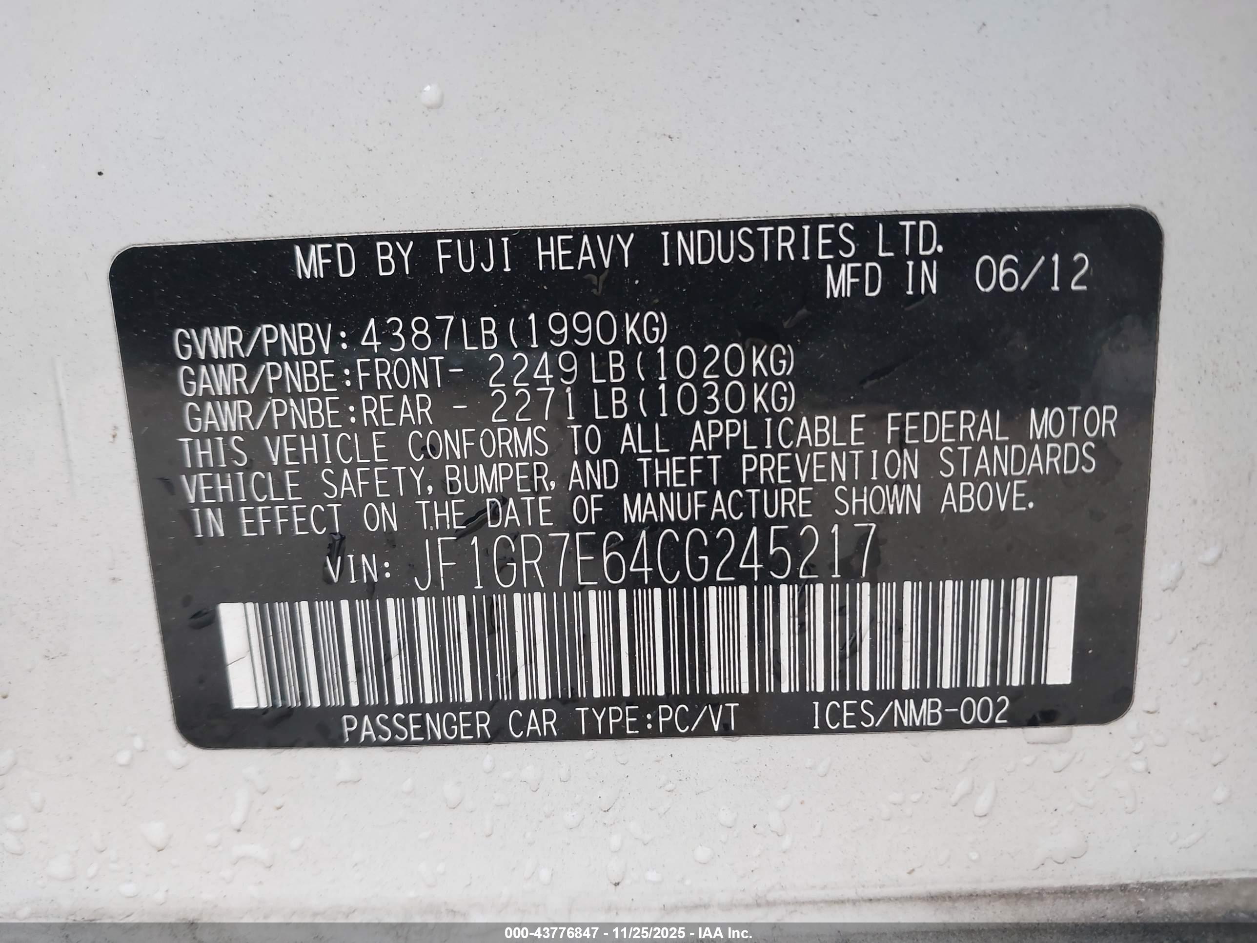 SUBARU IMPREZA image 9