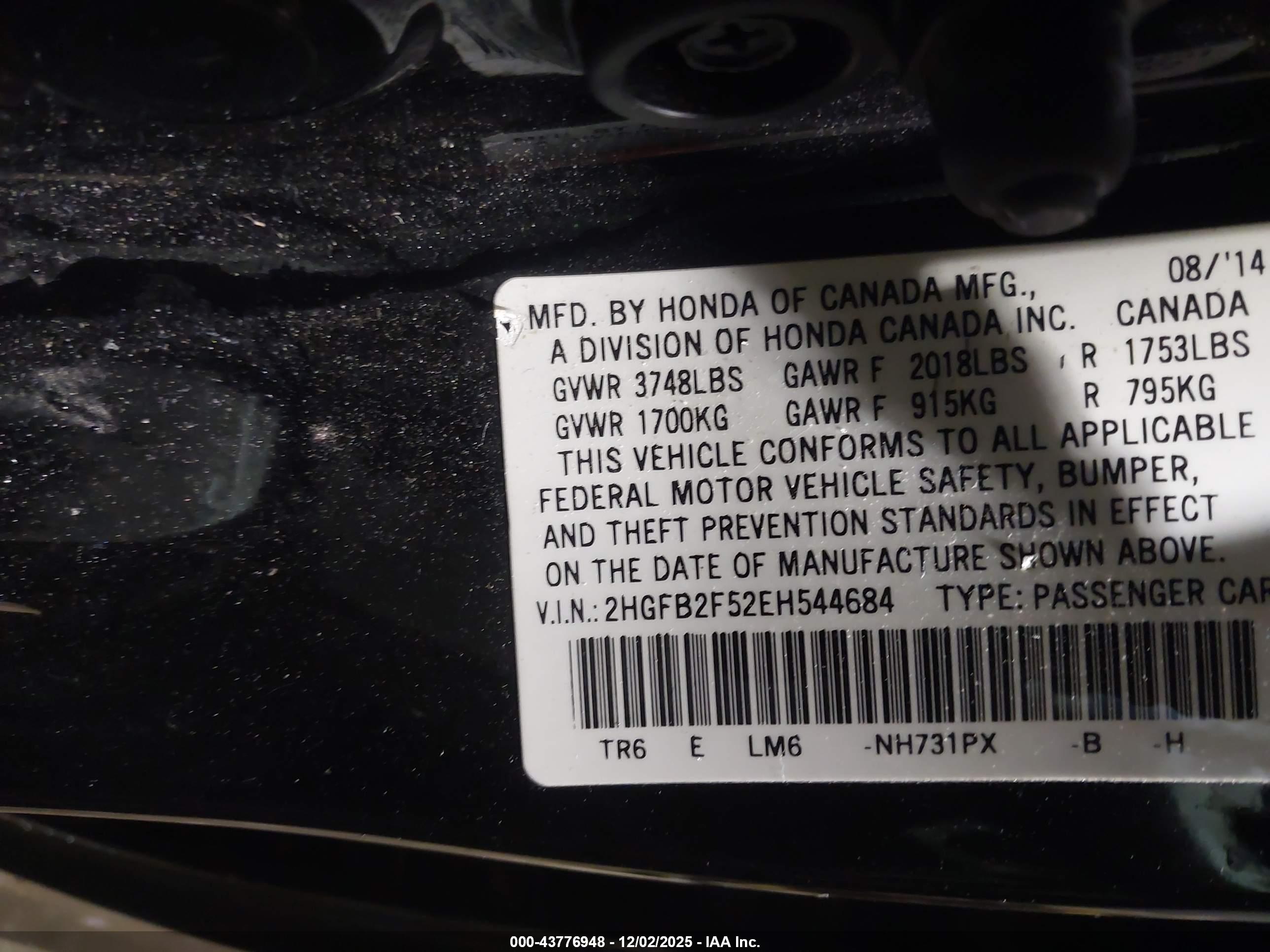 HONDA CIVIC image 9