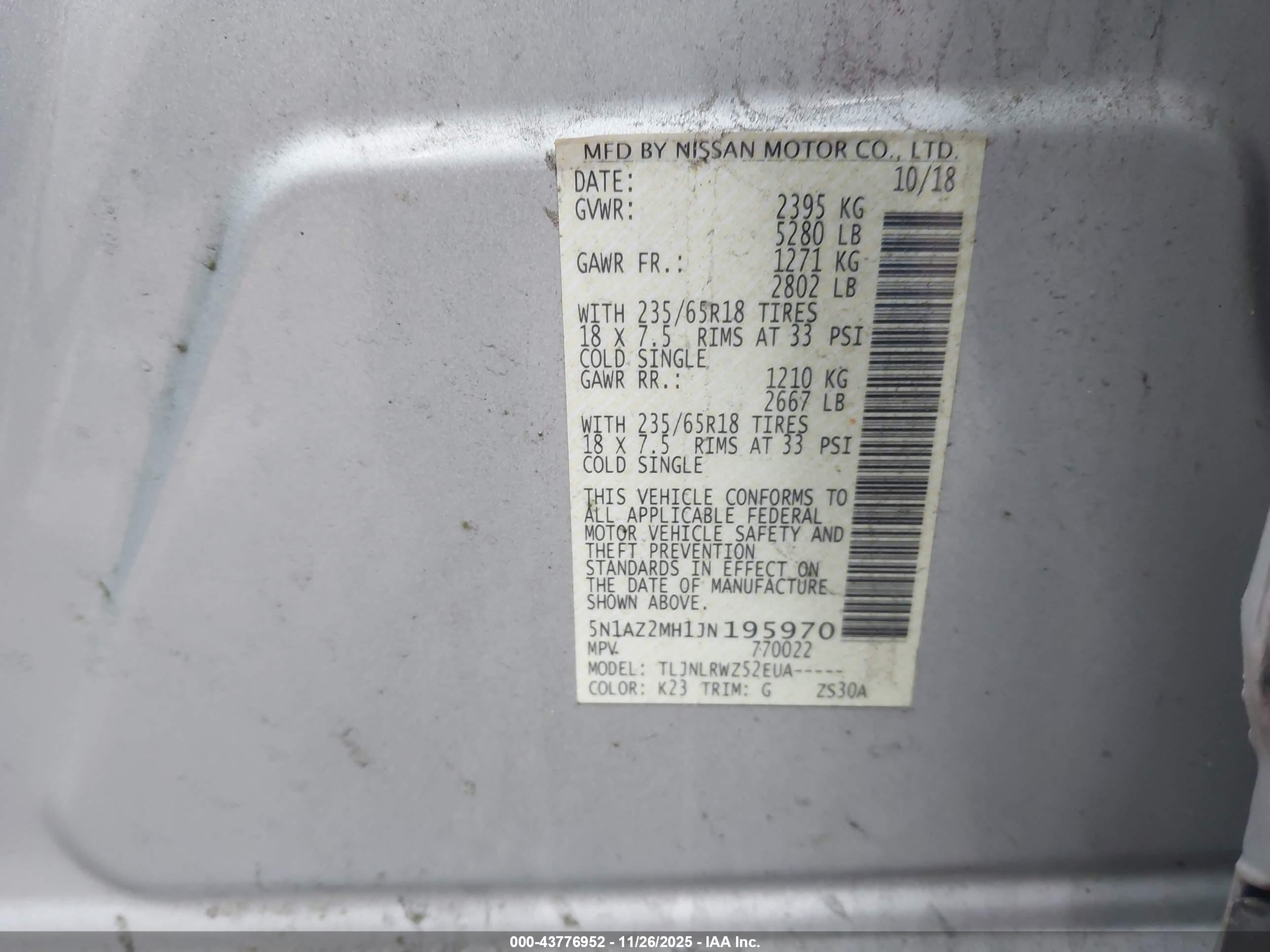 NISSAN MURANO image 9