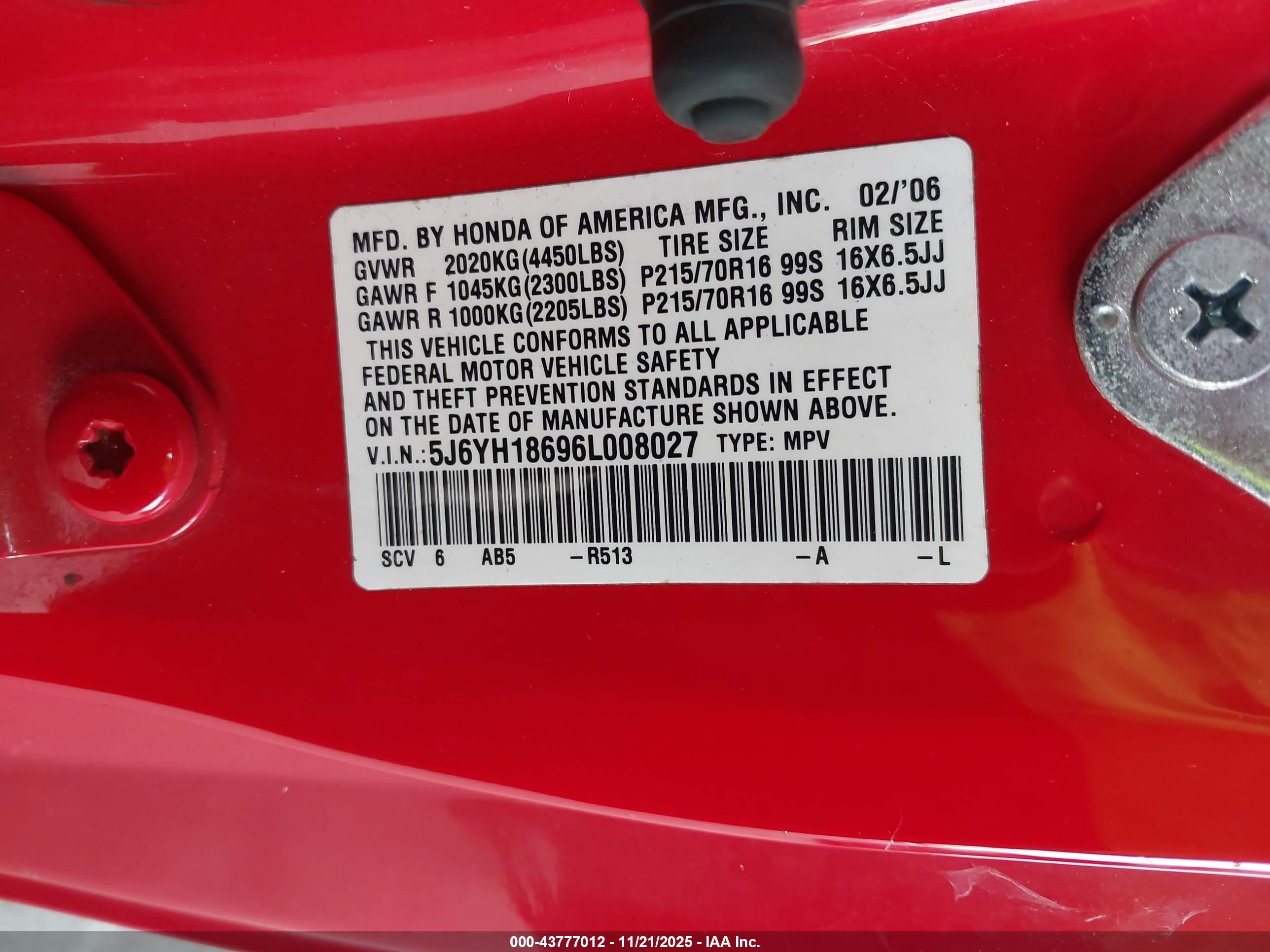 HONDA ELEMENT image 9
