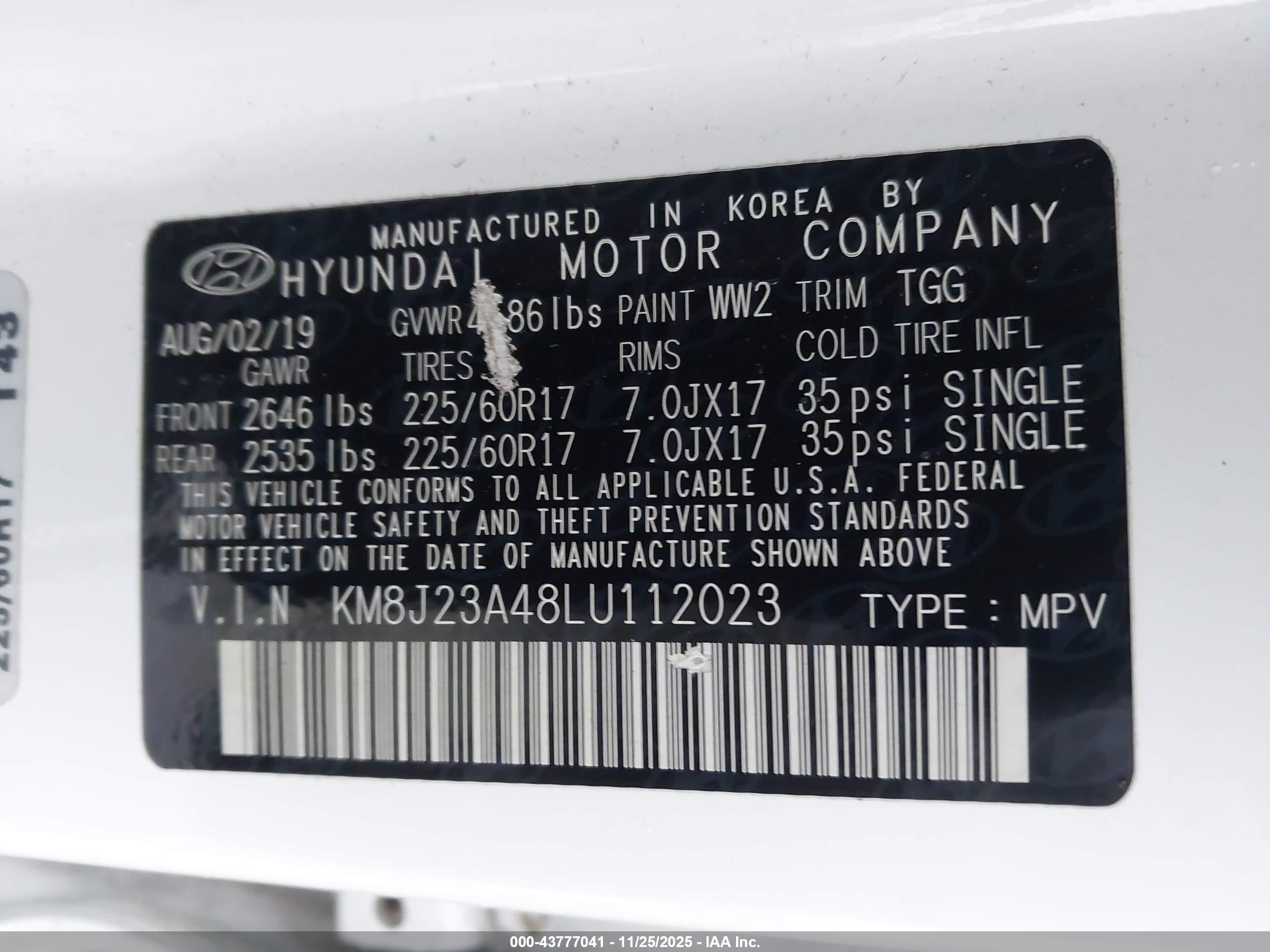 HYUNDAI TUCSON image 9