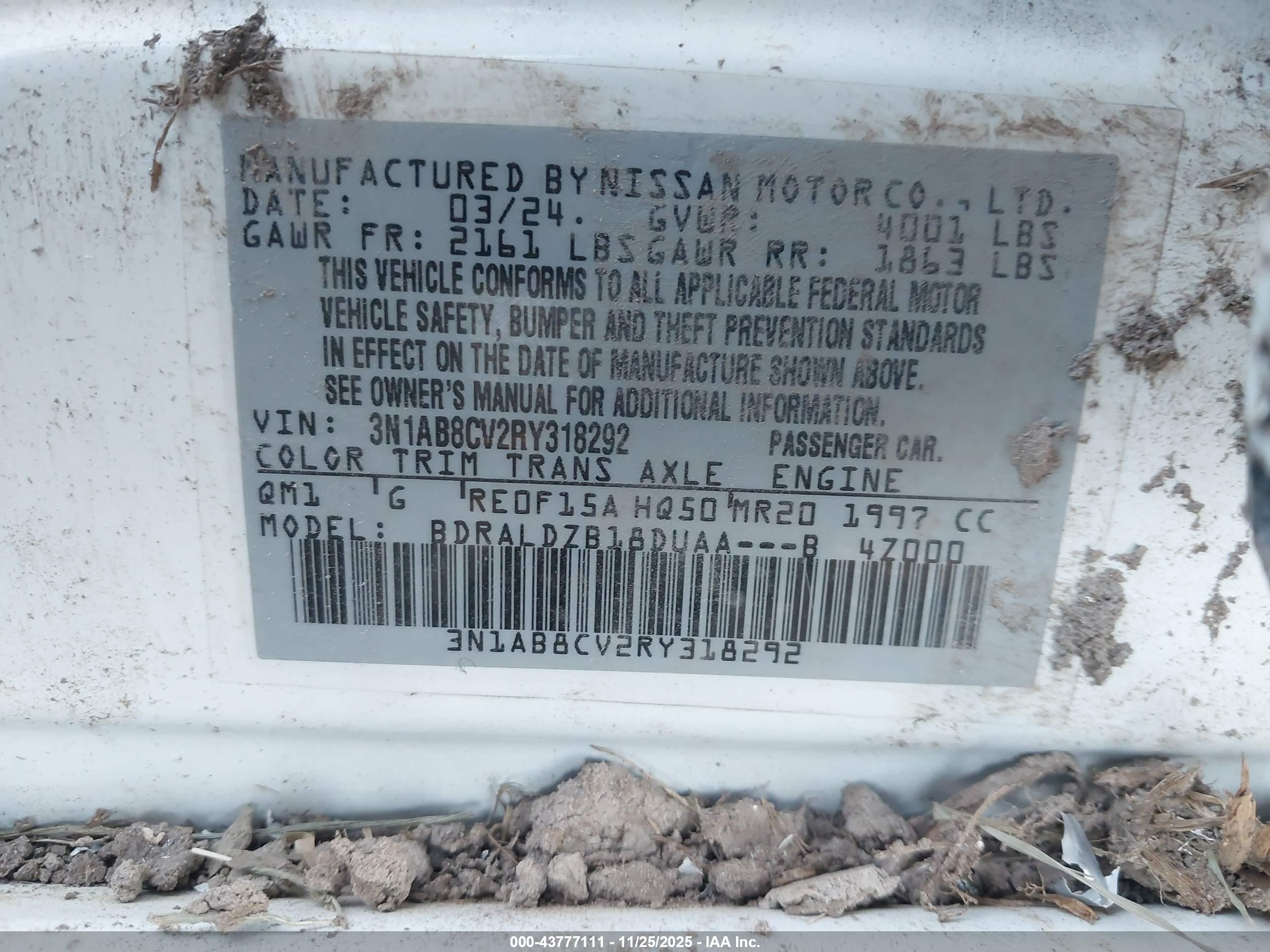 NISSAN SENTRA image 9