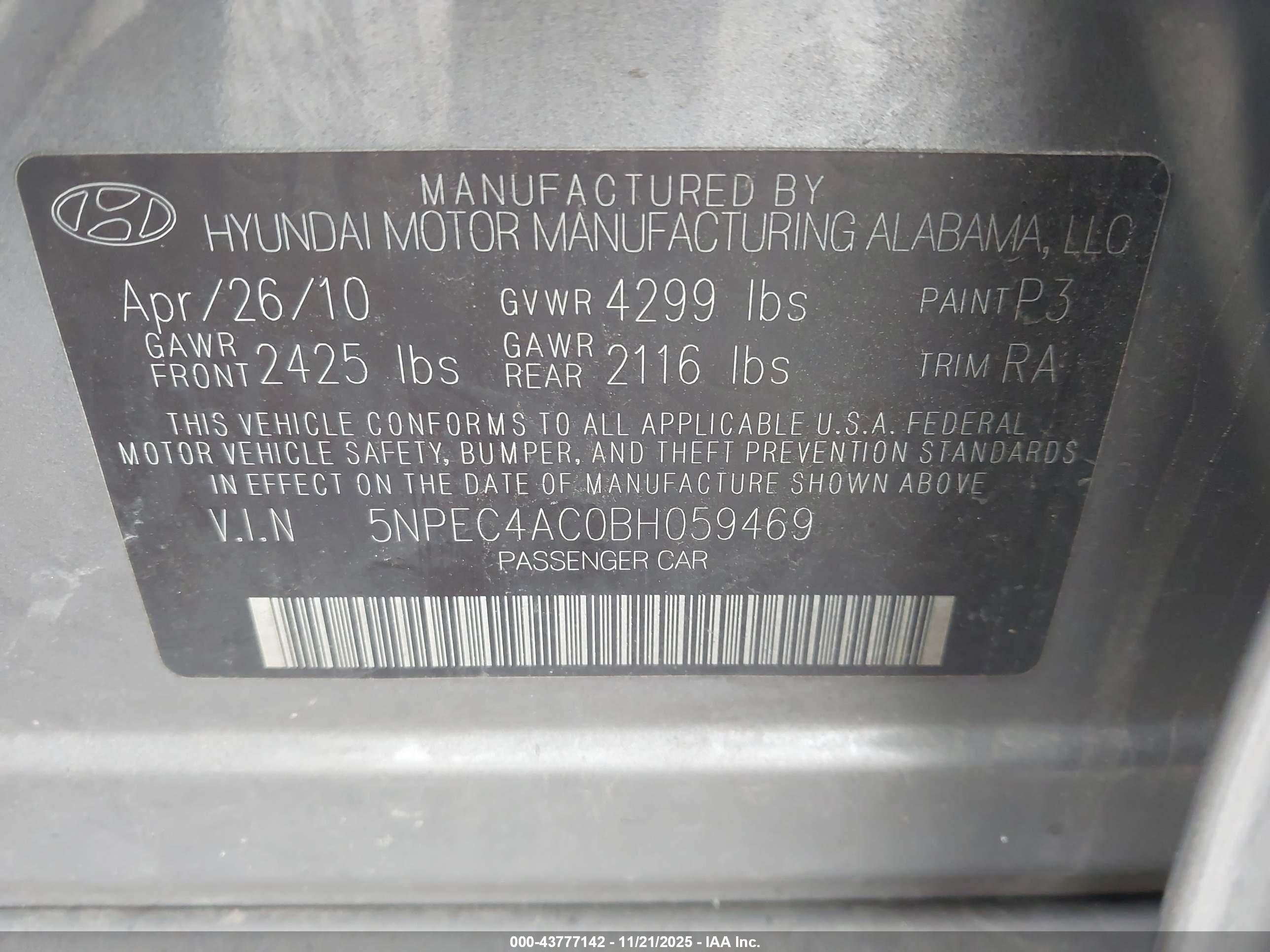 HYUNDAI SONATA image 9