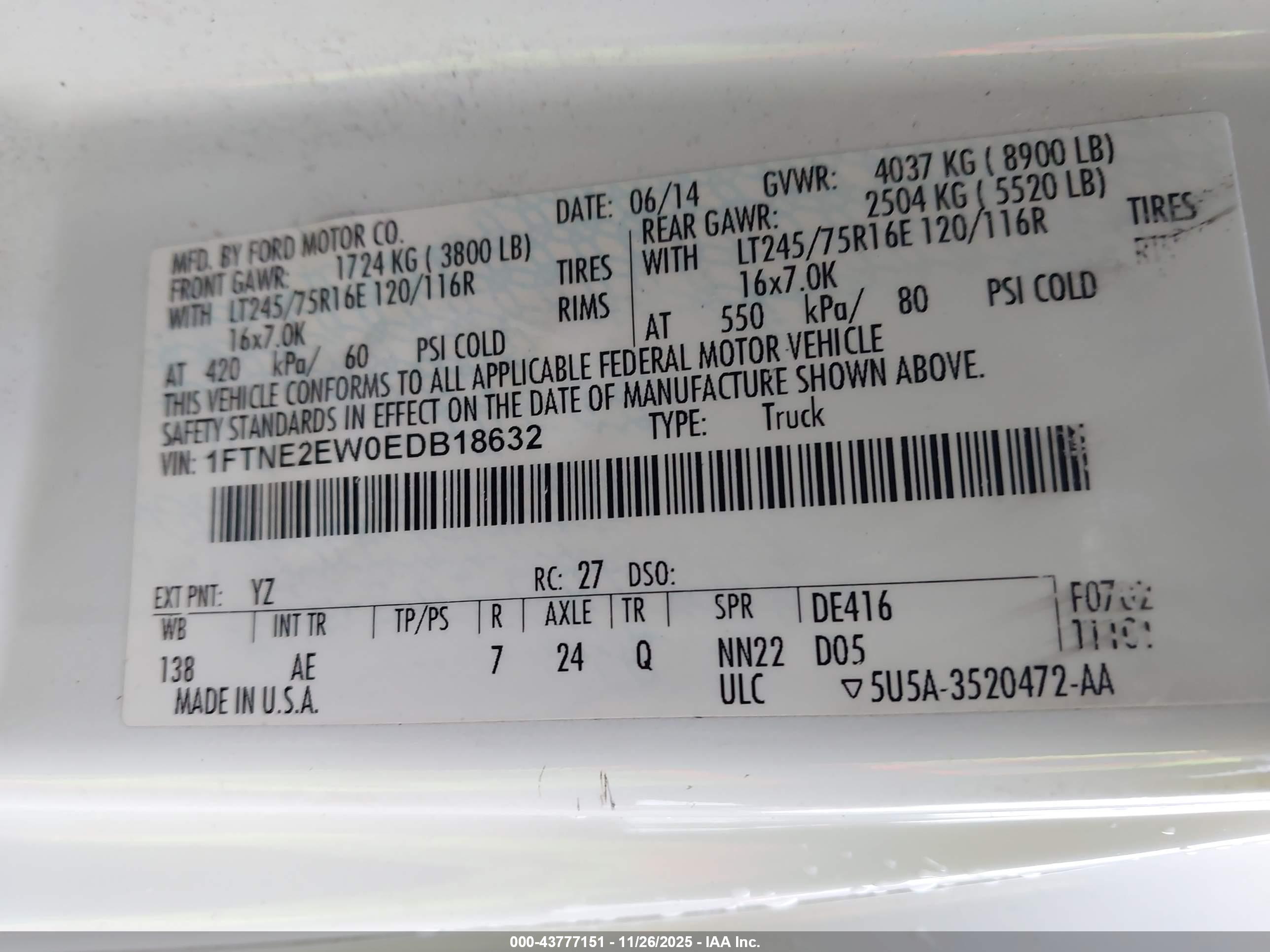 FORD E-250 image 9