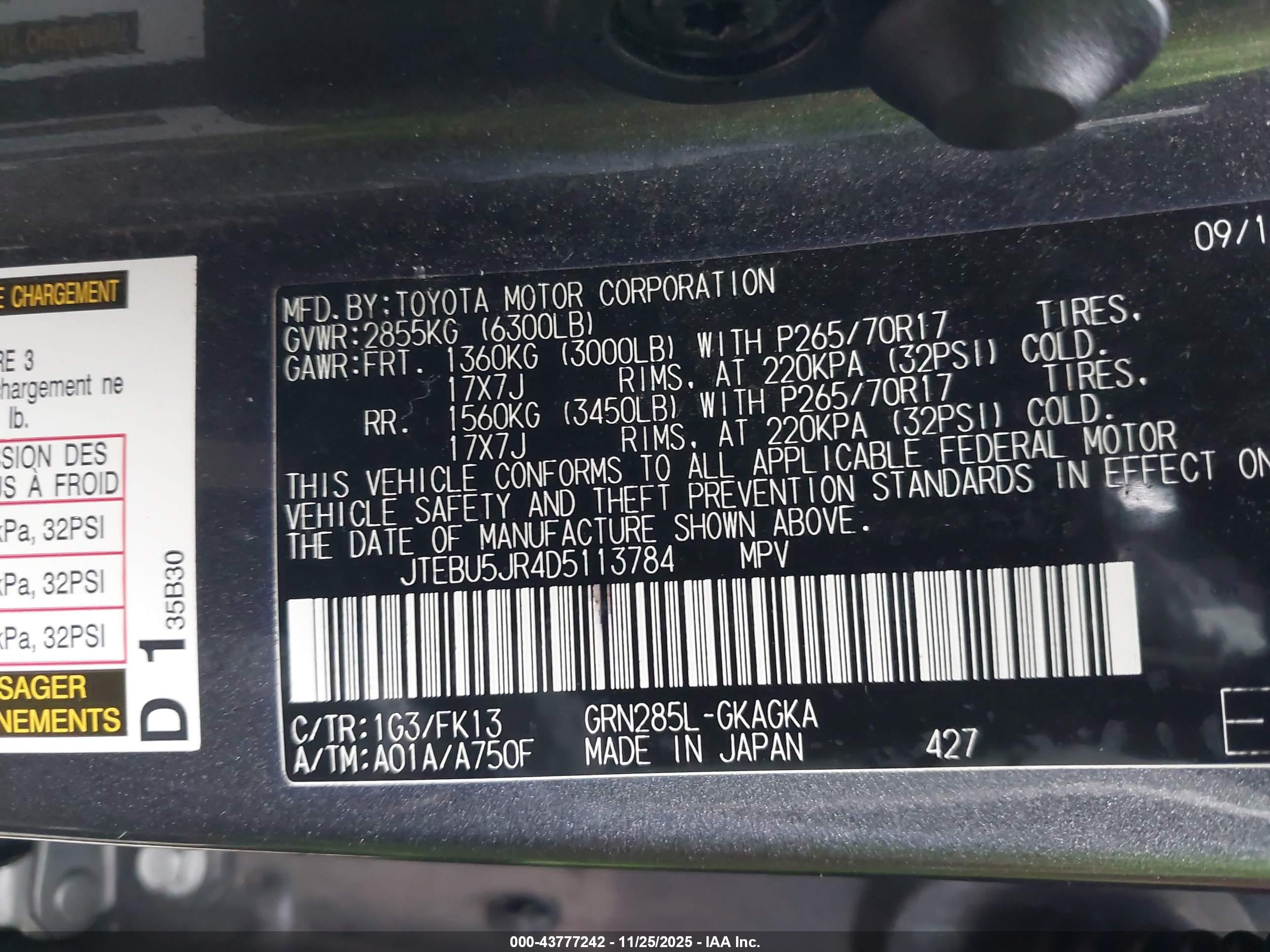 TOYOTA 4RUNNER image 9