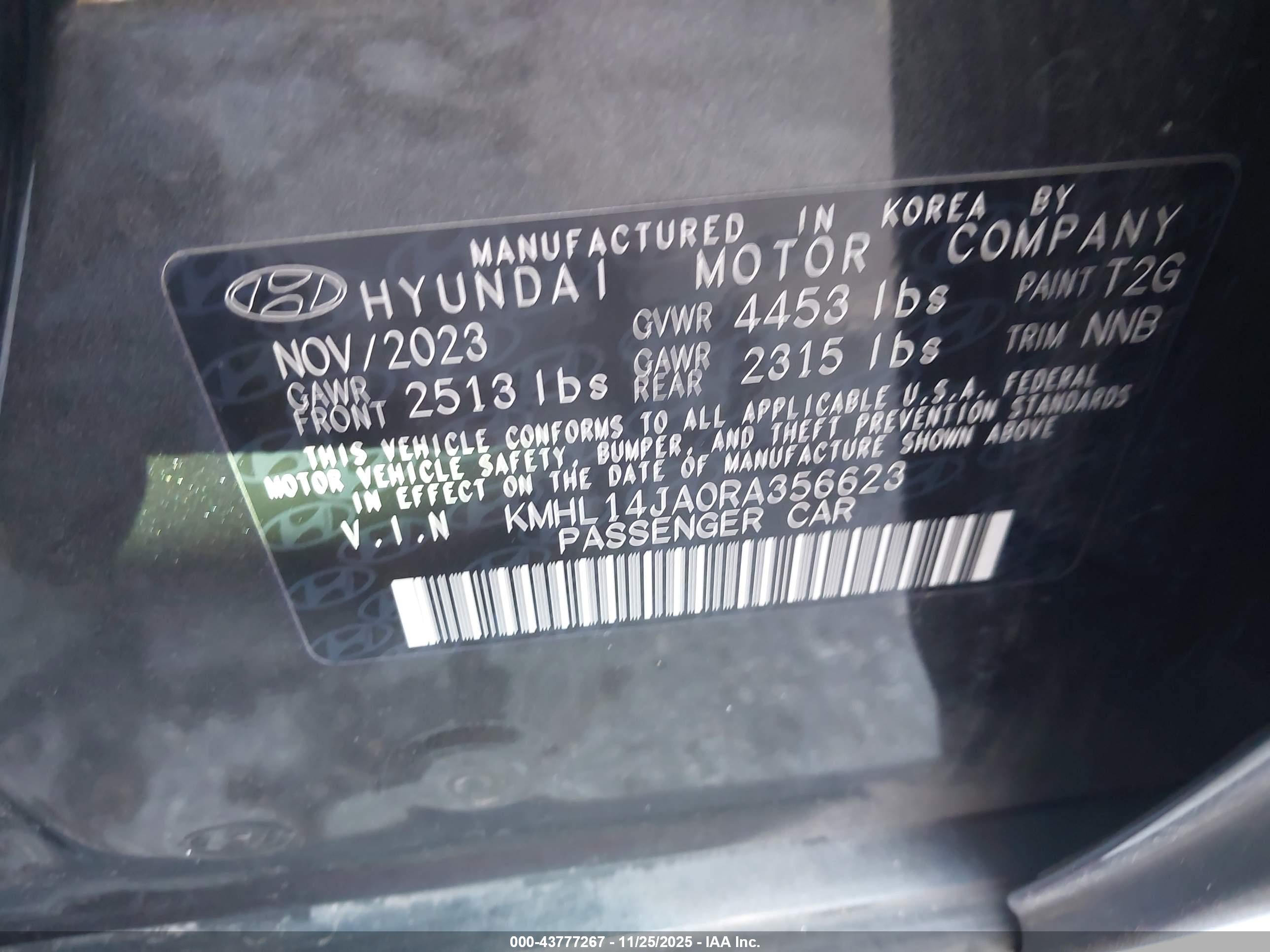 HYUNDAI SONATA image 9
