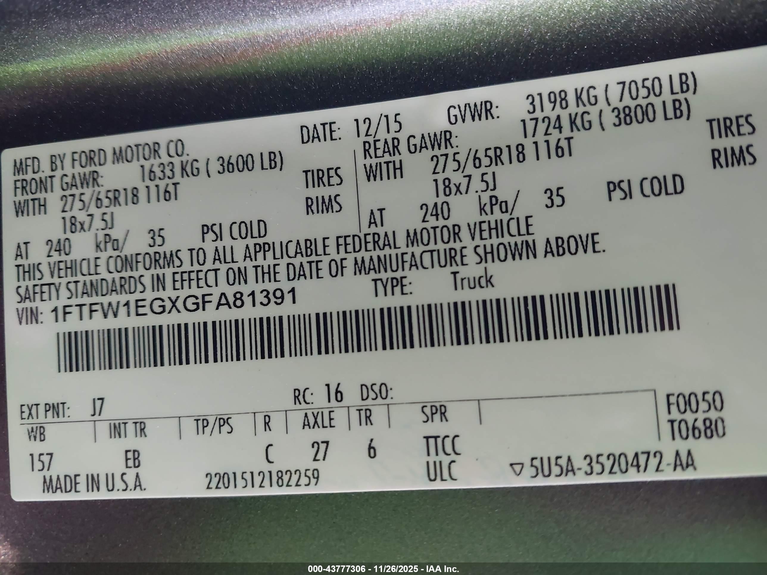 FORD F-150 image 9