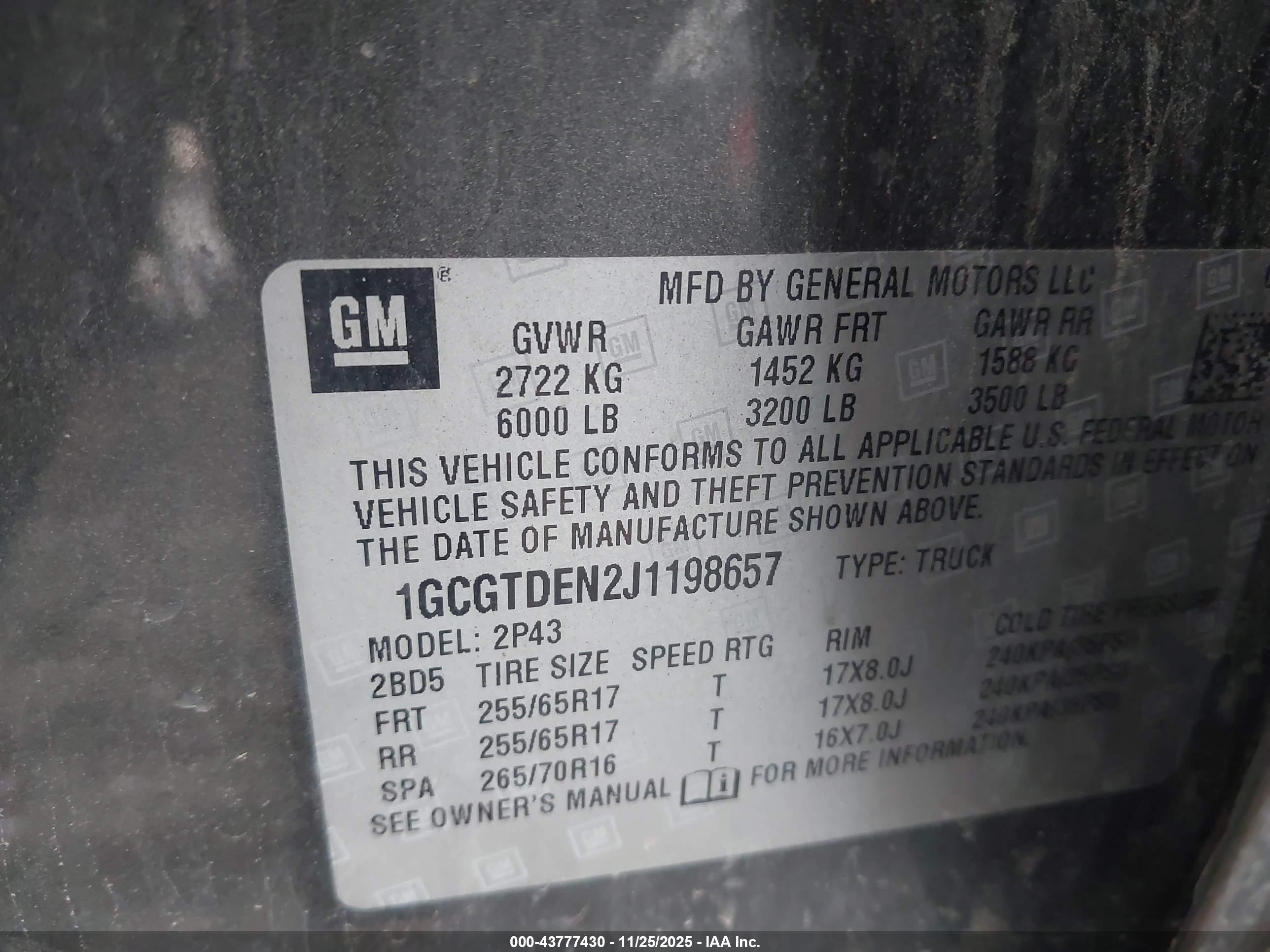 CHEVROLET COLORADO image 9