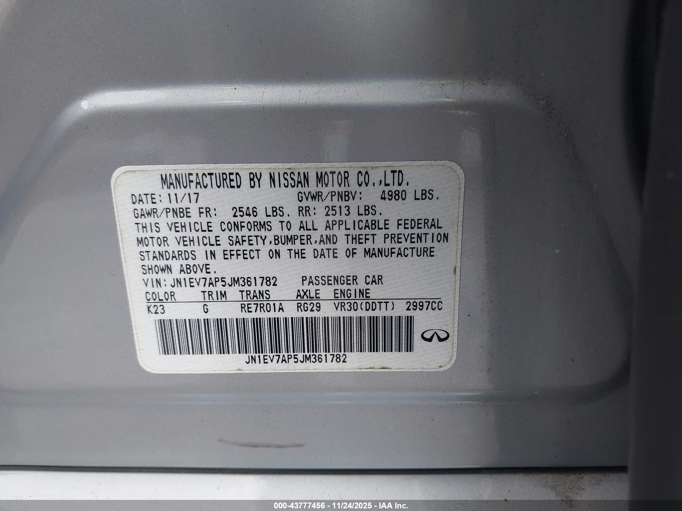 INFINITI Q50 image 9