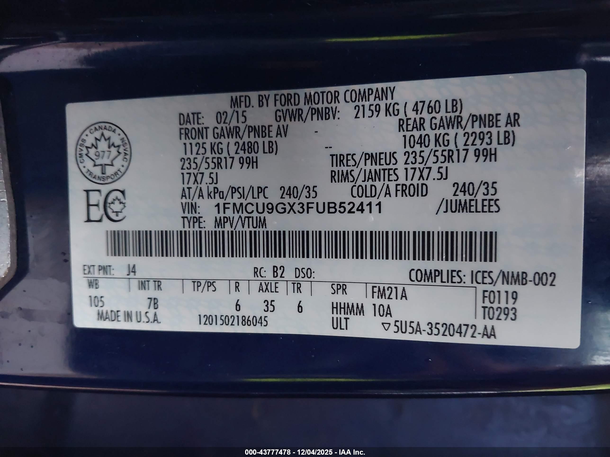 FORD ESCAPE image 9