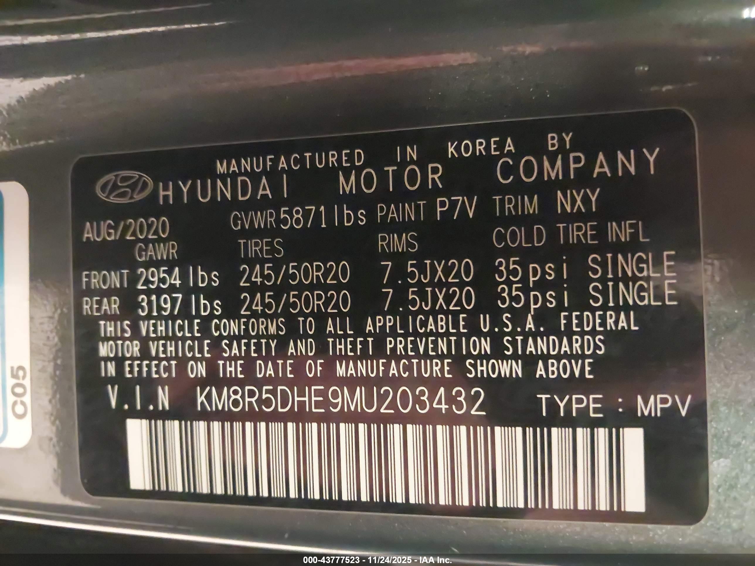 HYUNDAI PALISADE image 9