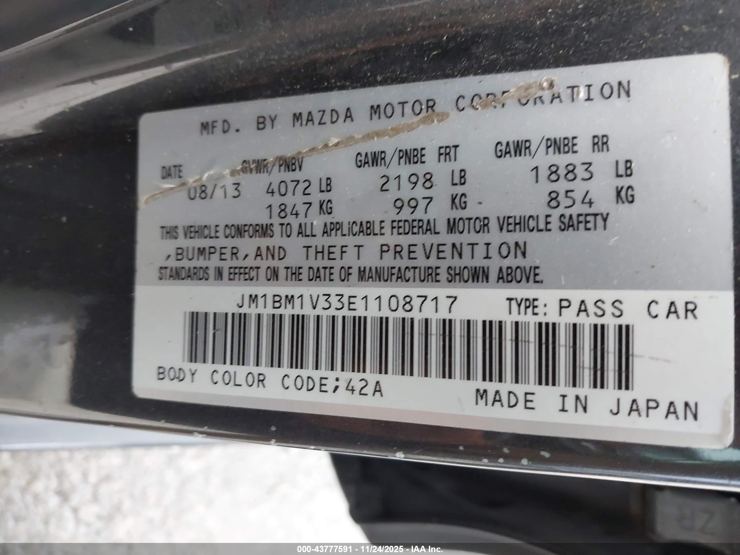 MAZDA MAZDA3 image 9
