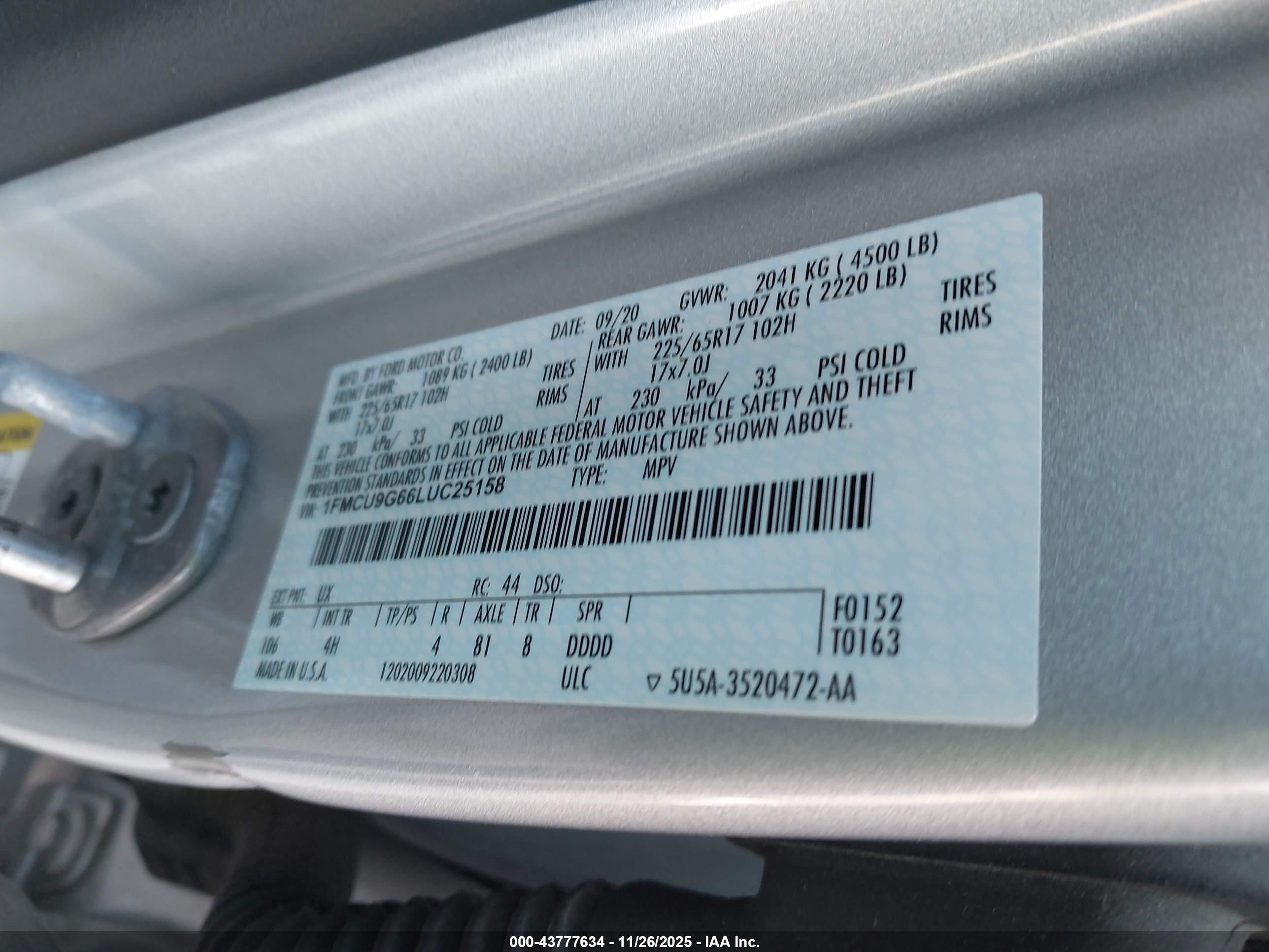 FORD ESCAPE image 9