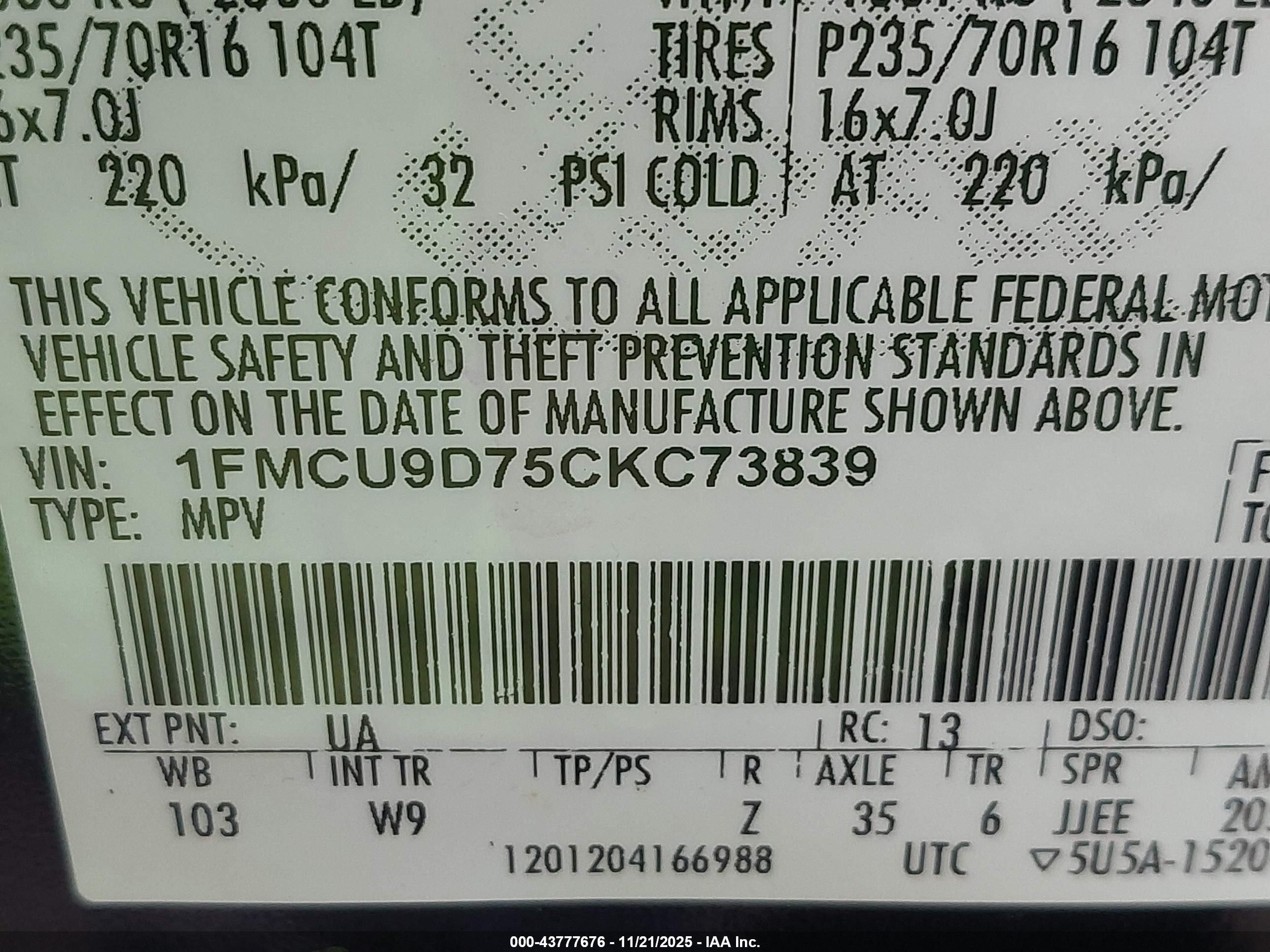 FORD ESCAPE image 9