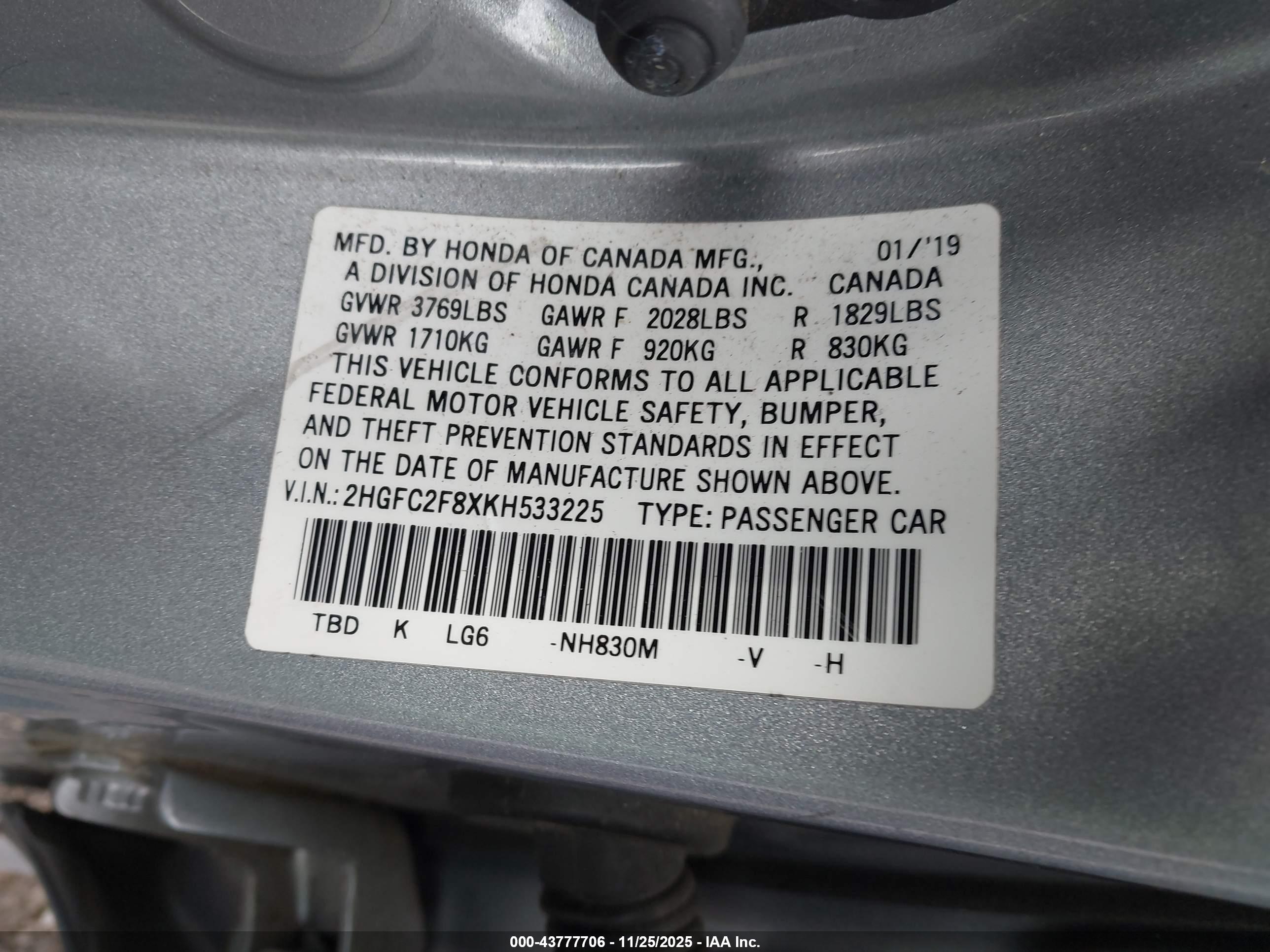 HONDA CIVIC image 9